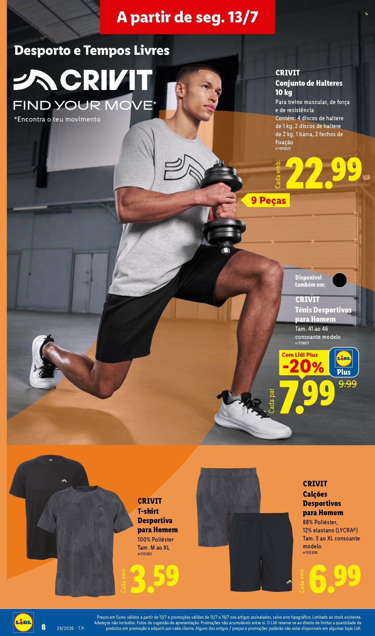 Folheto Lidl - 13.7.2026 - 17.7.2026. Página 8
