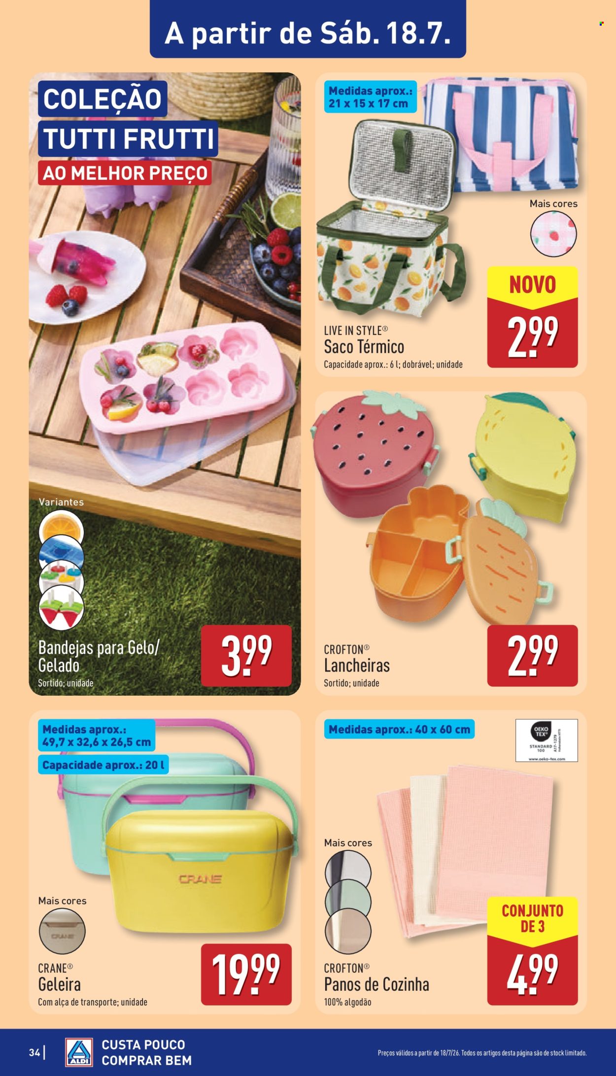 Folheto Aldi - 13.7.2026 - 19.7.2026. Página 34