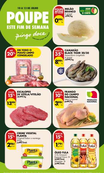 Folheto Pingo Doce - 10.7.2026 - 13.7.2026.