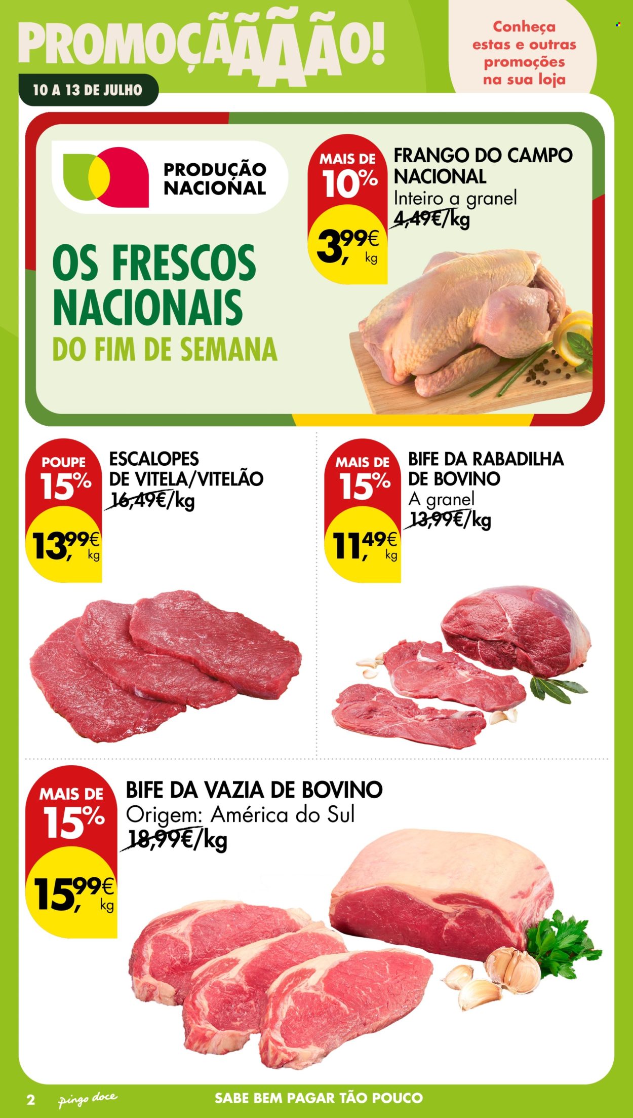 Folheto Pingo Doce - 10.7.2026 - 13.7.2026. Página 2