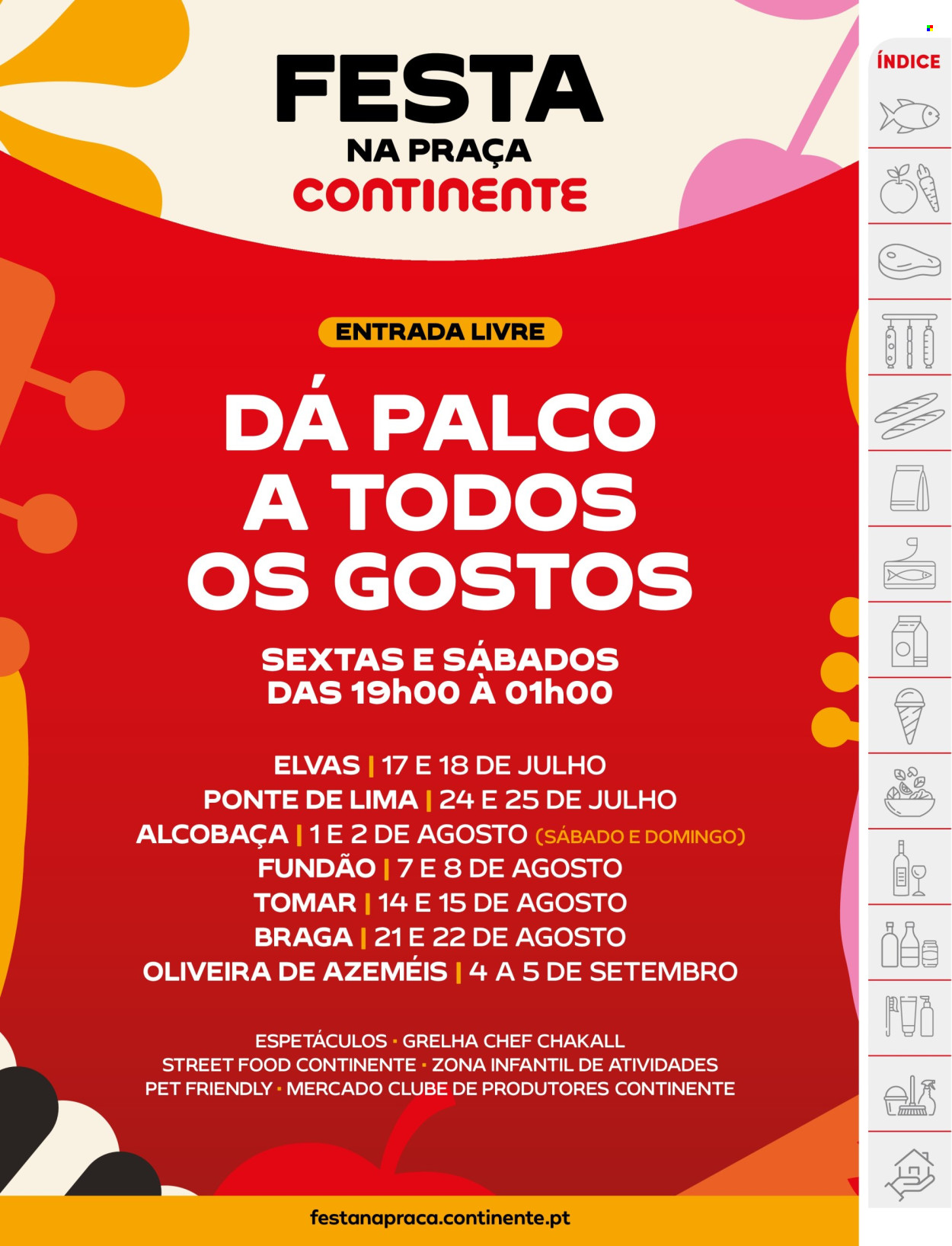 Folheto Continente - 14.7.2026 - 20.7.2026. Página 47