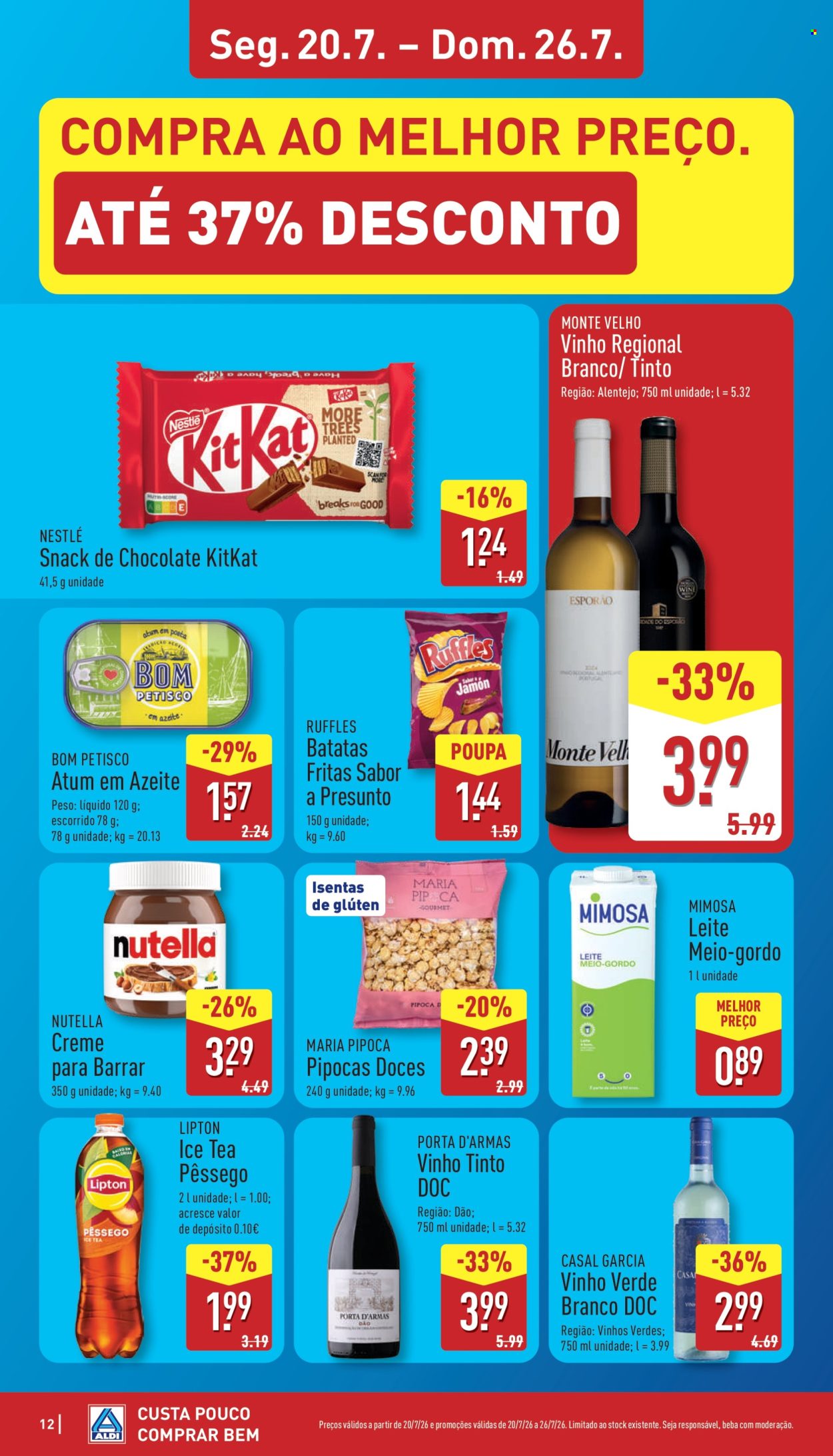 Folheto Aldi - 20.7.2026 - 26.7.2026. Página 12