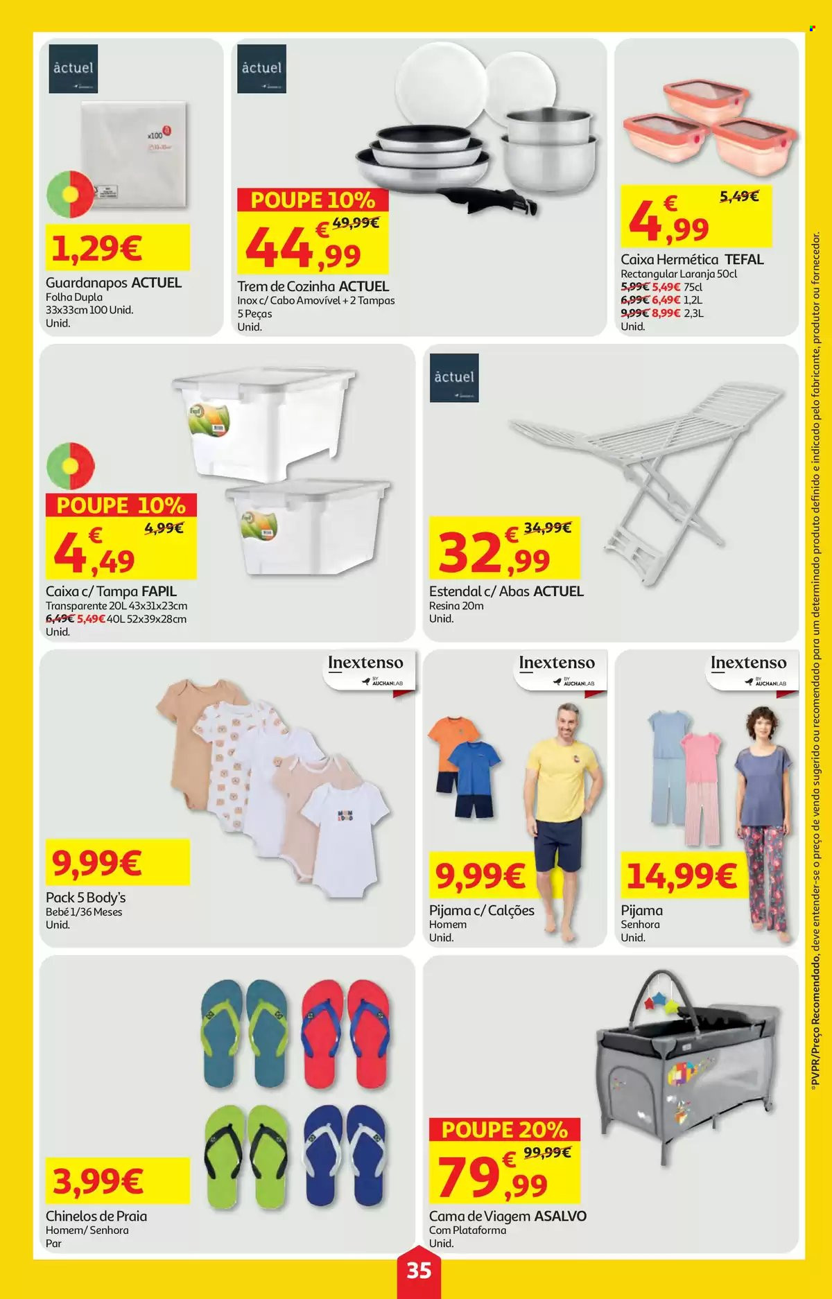 Folheto Auchan - 16.7.2026 - 22.7.2026. Página 35