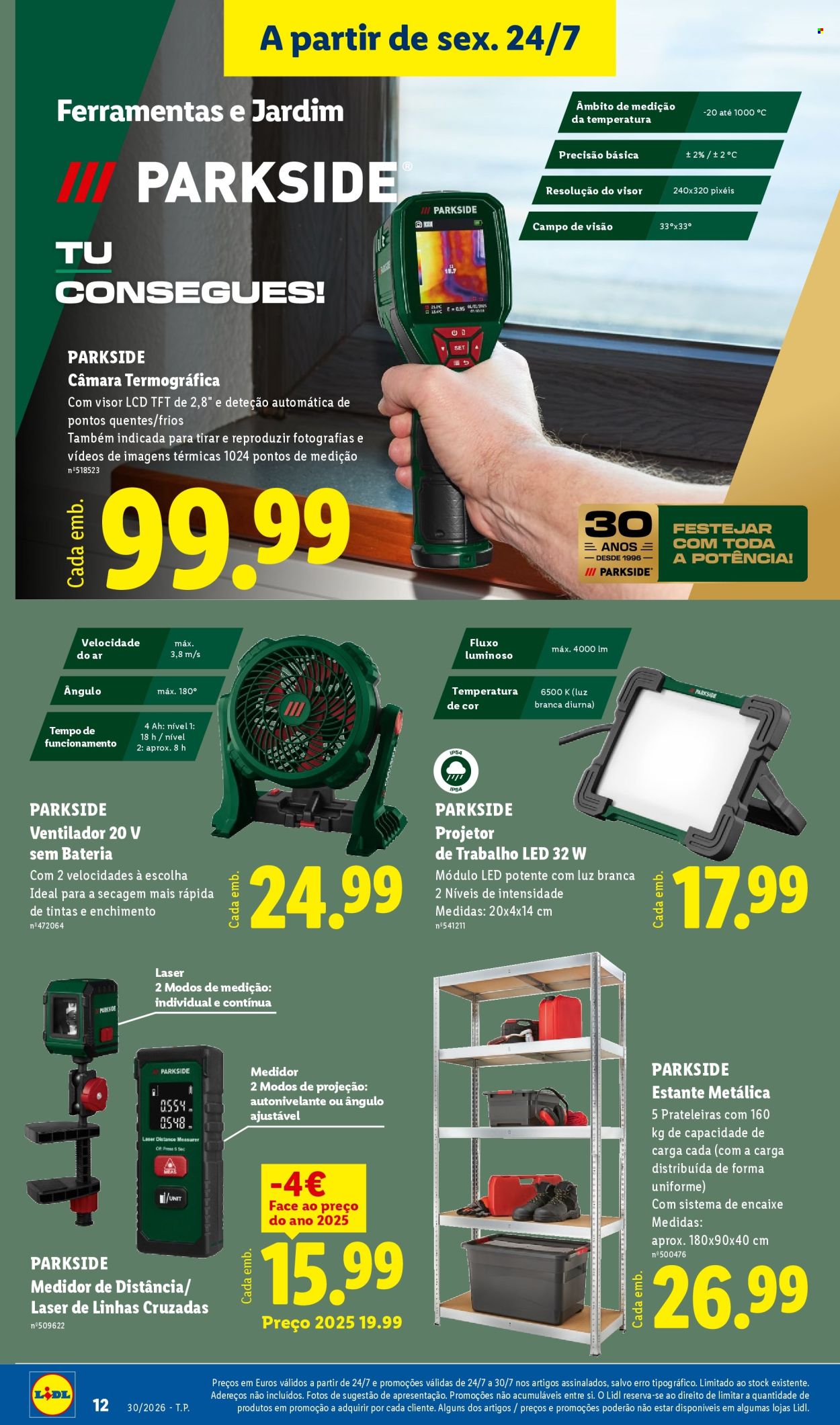 Folheto Lidl - 20.7.2026 - 24.7.2026. Página 12