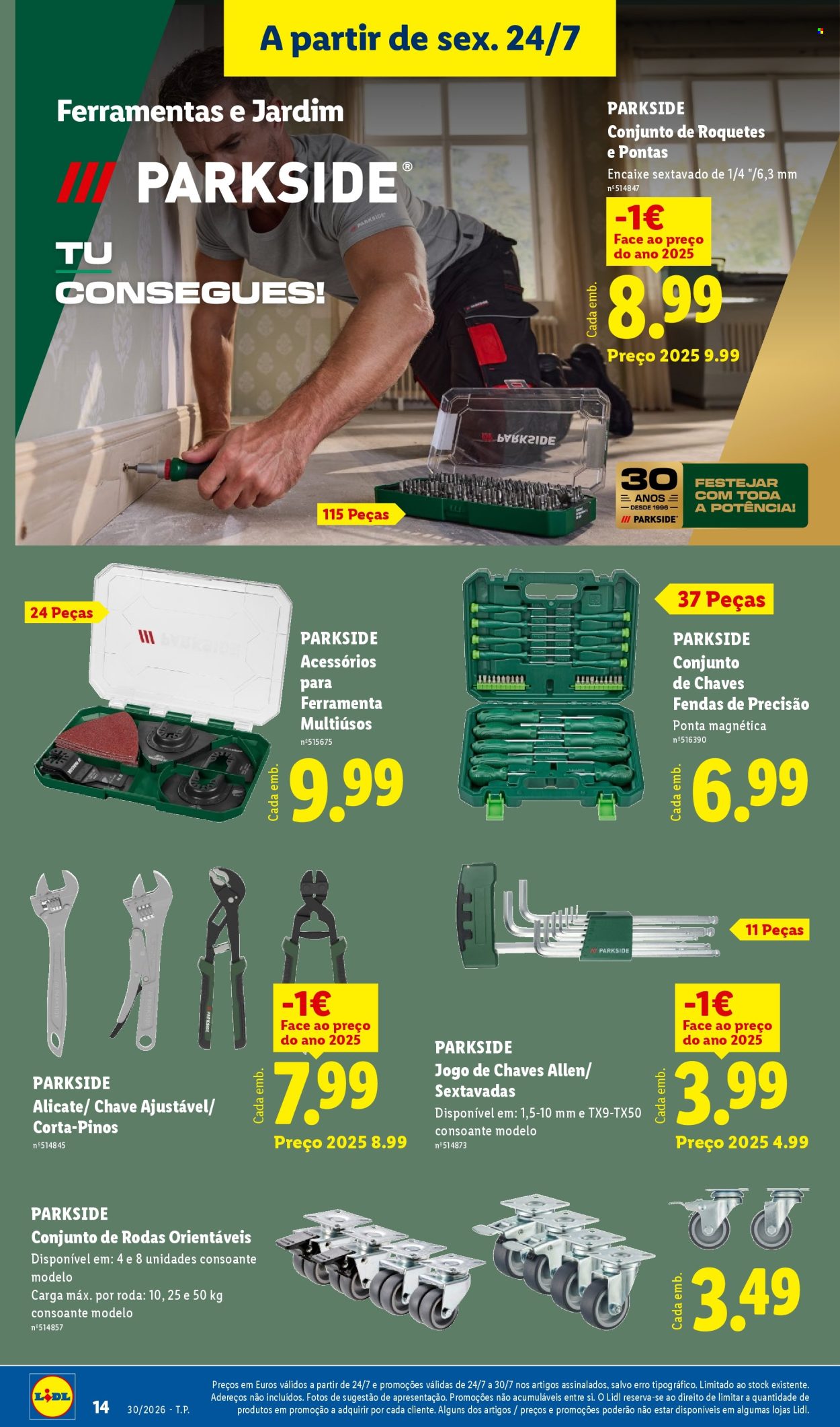 Folheto Lidl - 20.7.2026 - 24.7.2026. Página 14