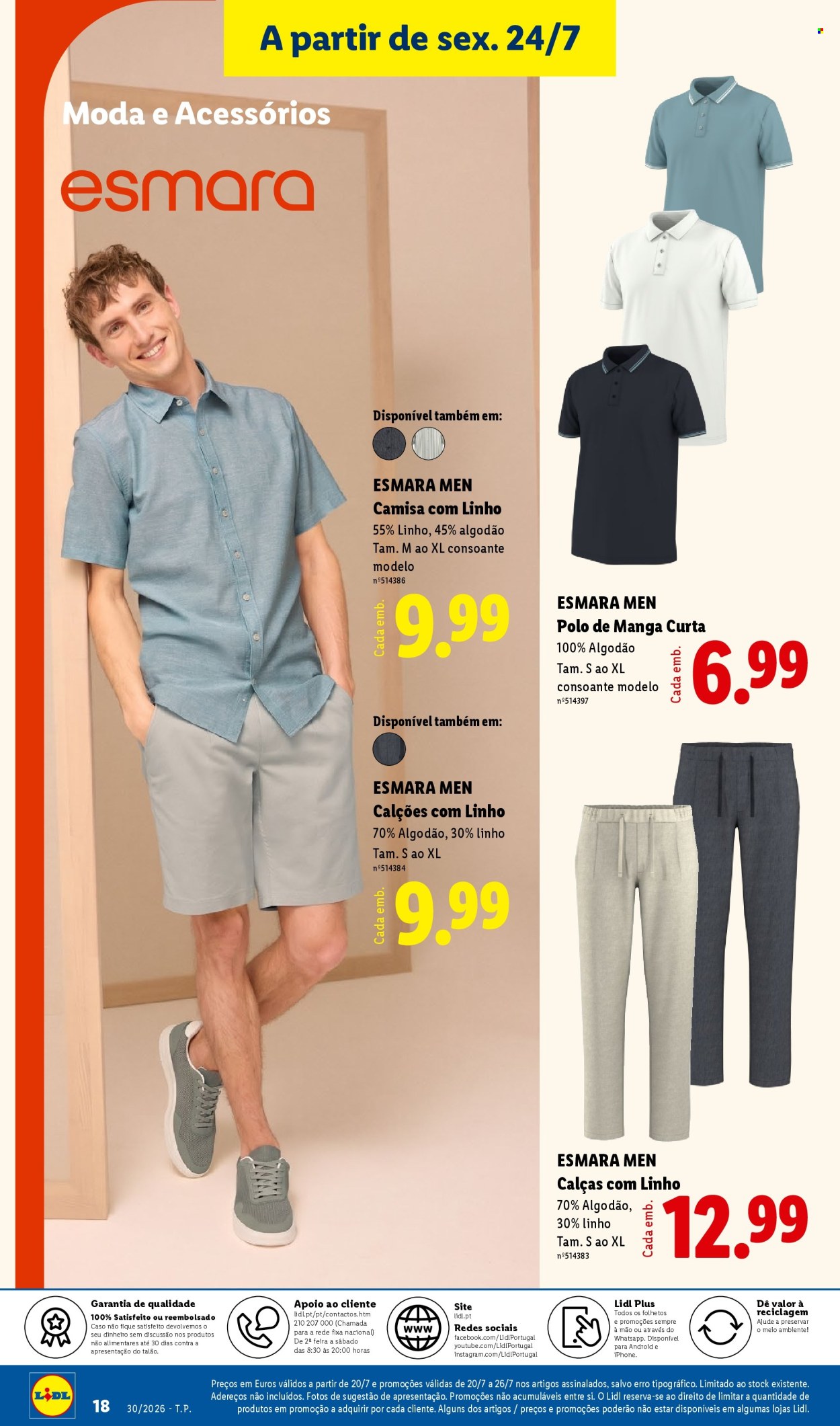 Folheto Lidl - 20.7.2026 - 24.7.2026. Página 18