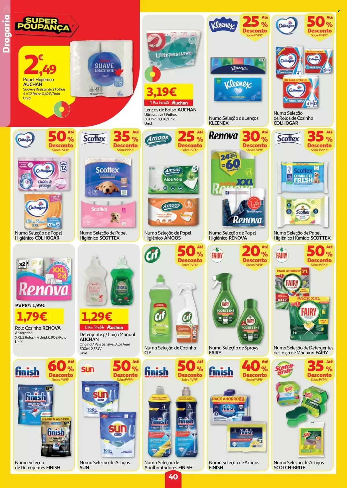 Folheto Auchan - 23.7.2026 - 29.7.2026. Página 40