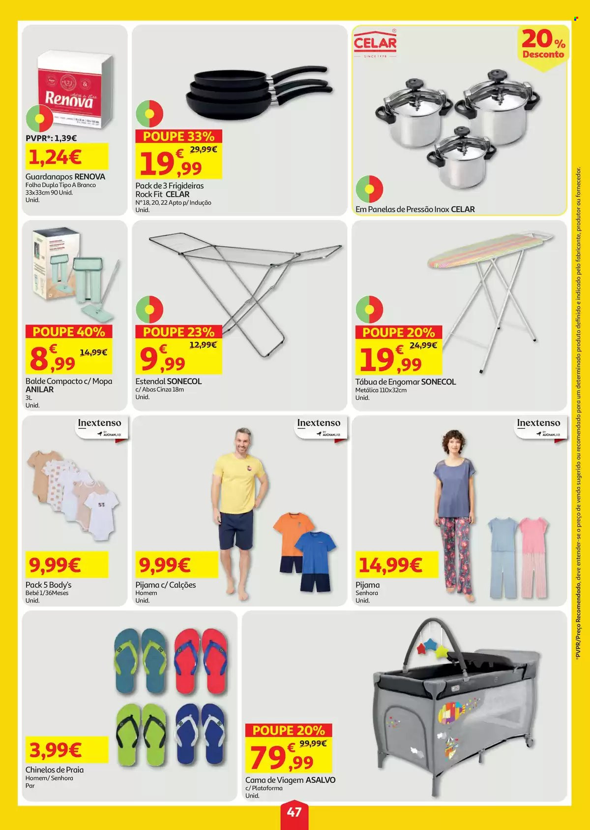 Folheto Auchan - 23.7.2026 - 29.7.2026. Página 47
