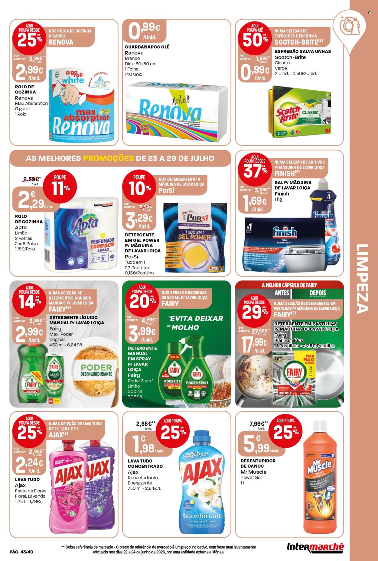 Folheto Intermarché - 23.7.2026 - 29.7.2026. Página 43