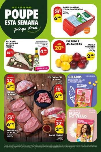 Folheto Pingo Doce - 23.7.2026 - 29.7.2026.