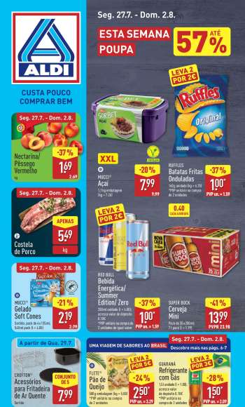 Folheto Aldi - 27.7.2026 - 2.8.2026.