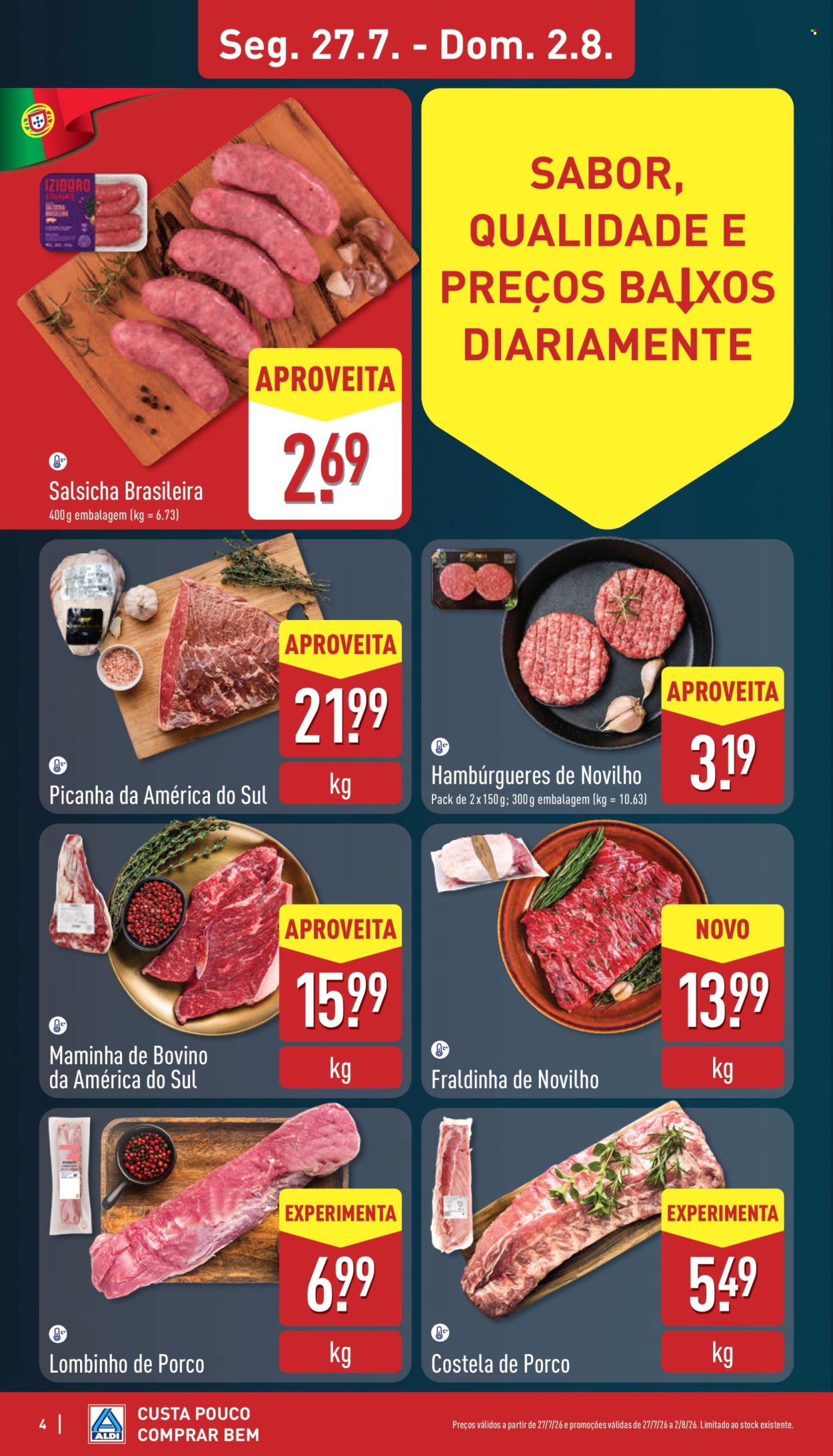 Folheto Aldi - 27.7.2026 - 2.8.2026. Página 4