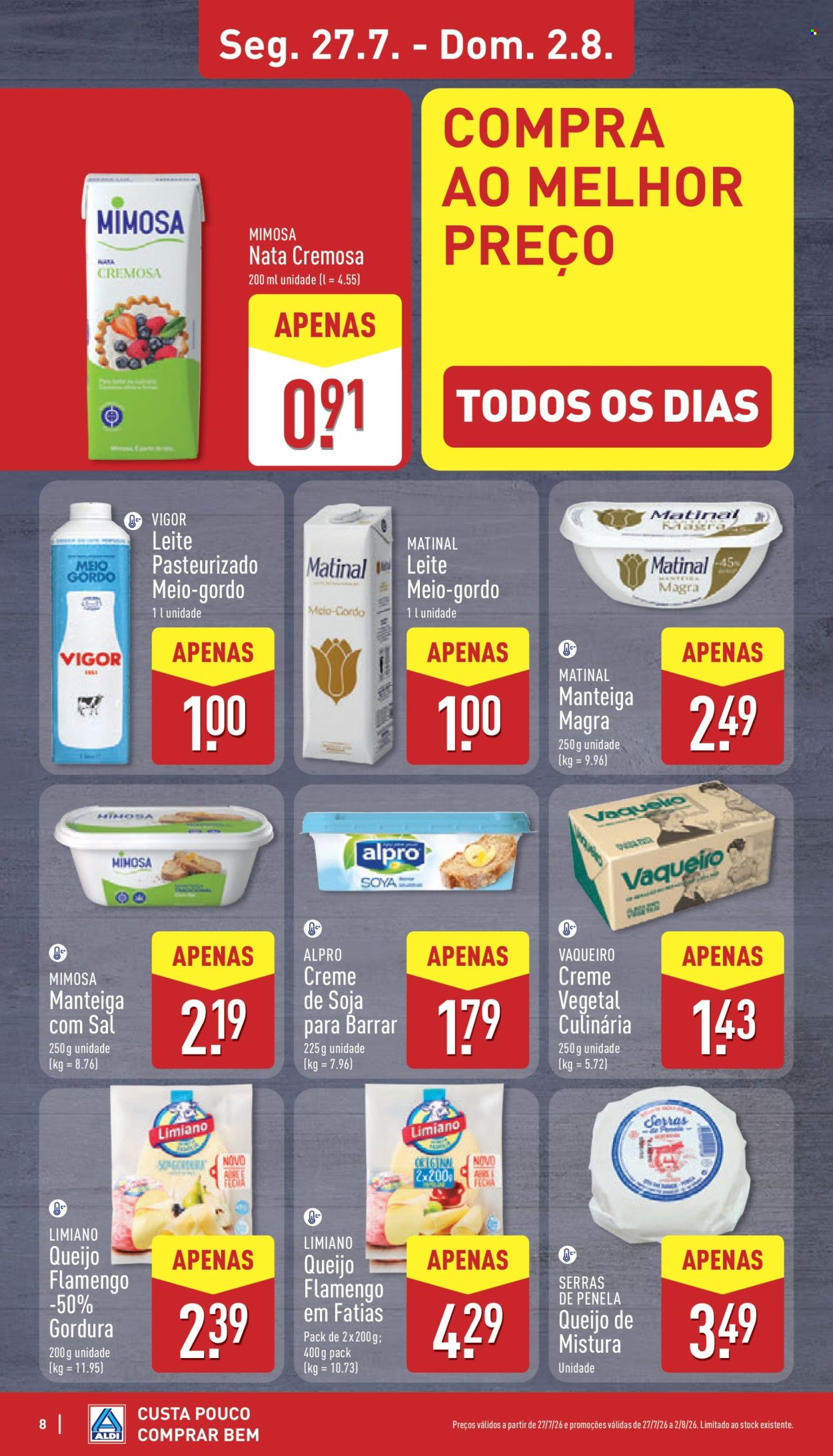 Folheto Aldi - 27.7.2026 - 2.8.2026. Página 8