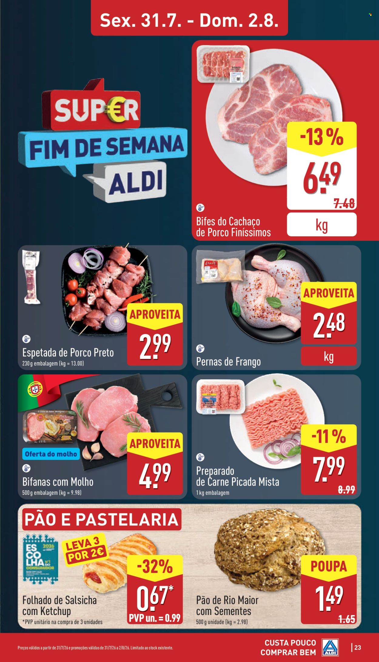 Folheto Aldi - 27.7.2026 - 2.8.2026. Página 23