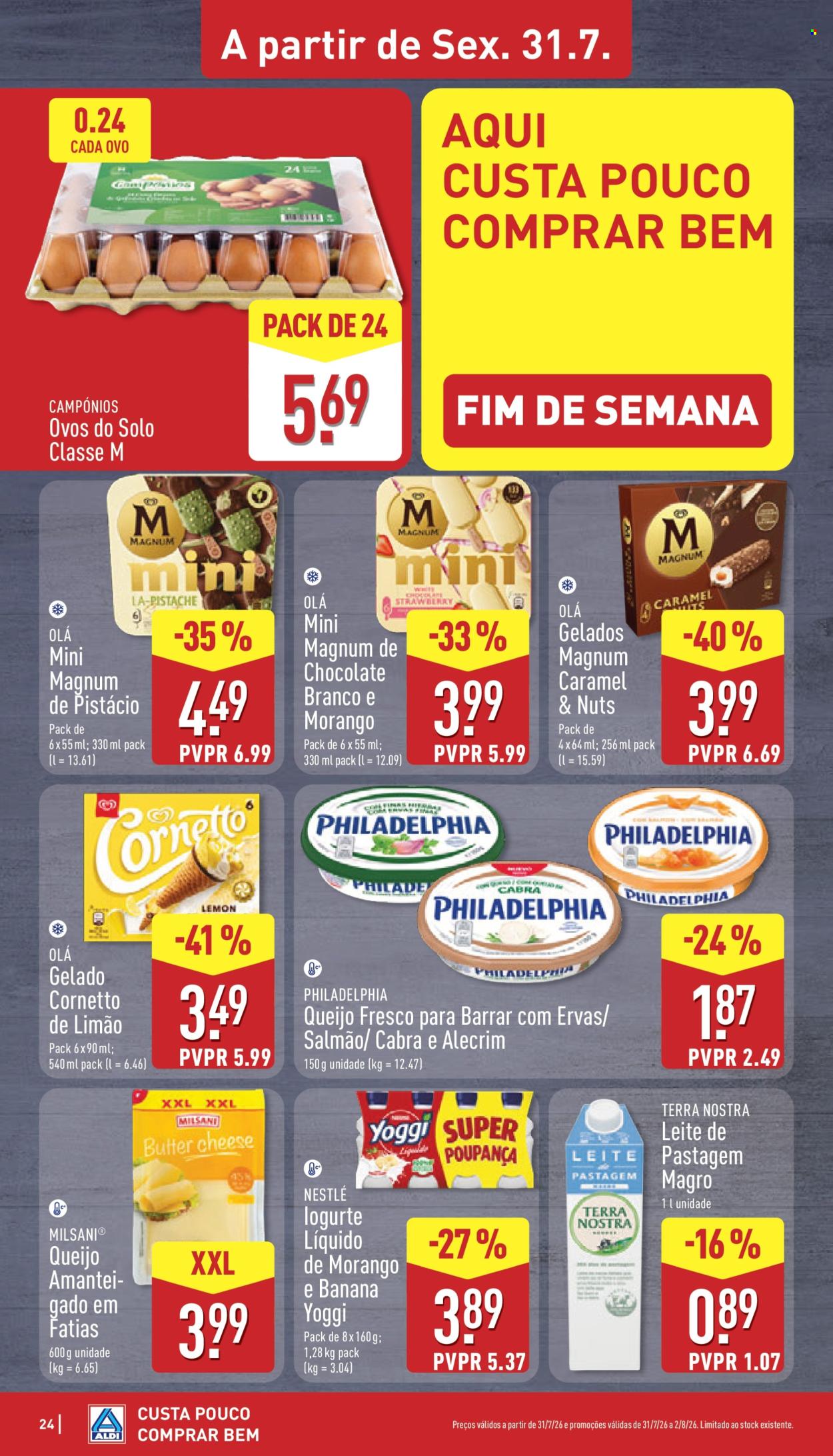 Folheto Aldi - 27.7.2026 - 2.8.2026. Página 24