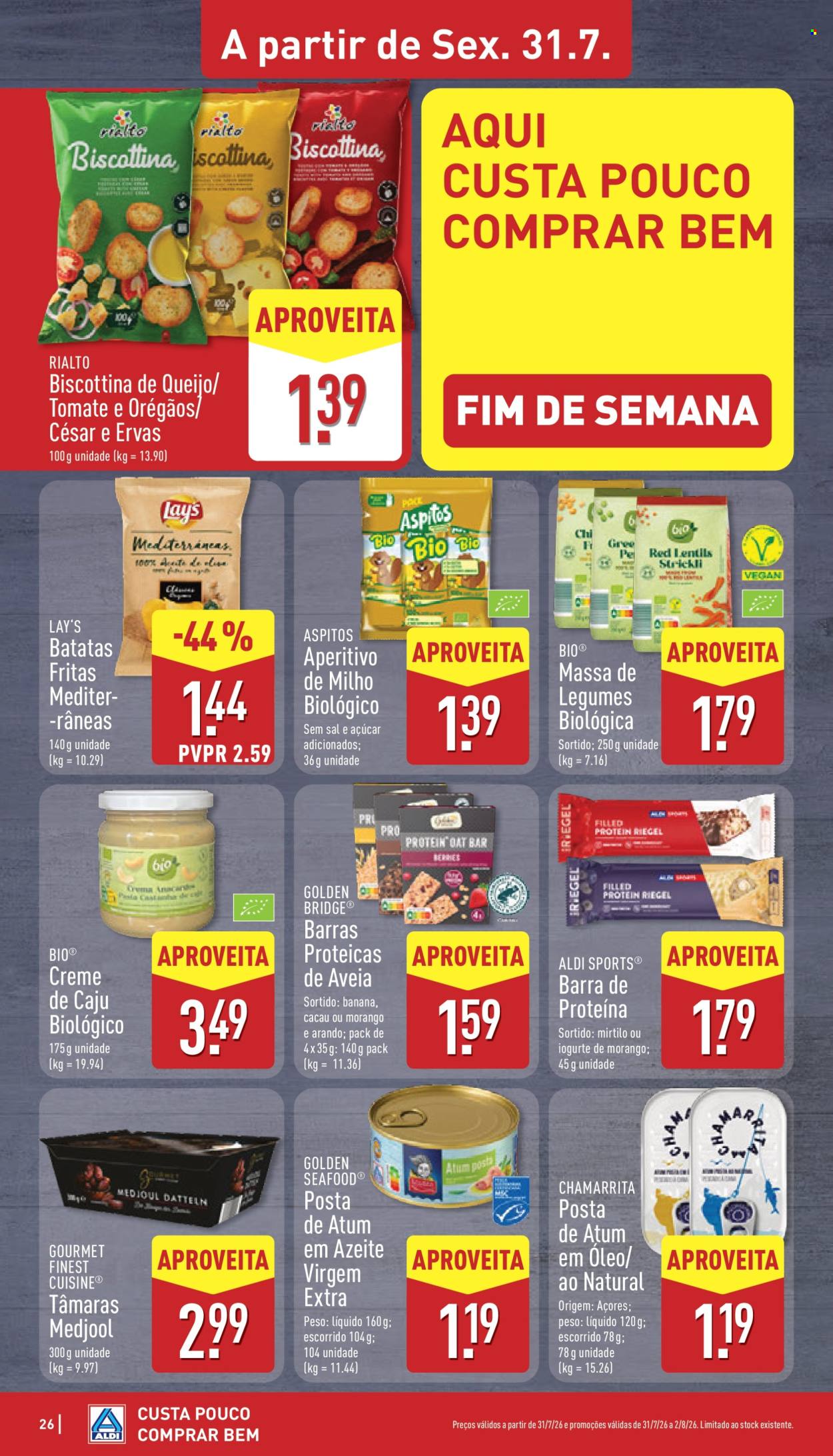 Folheto Aldi - 27.7.2026 - 2.8.2026. Página 26