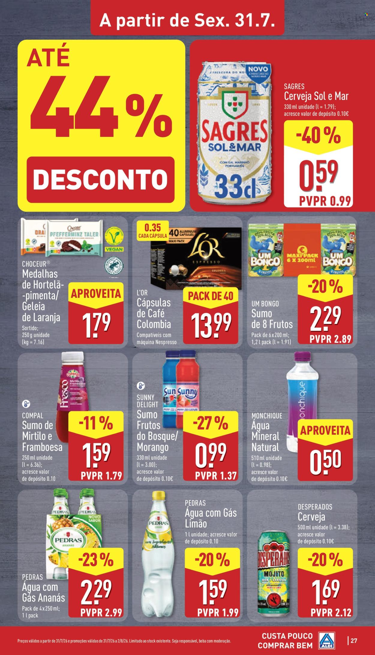 Folheto Aldi - 27.7.2026 - 2.8.2026. Página 27