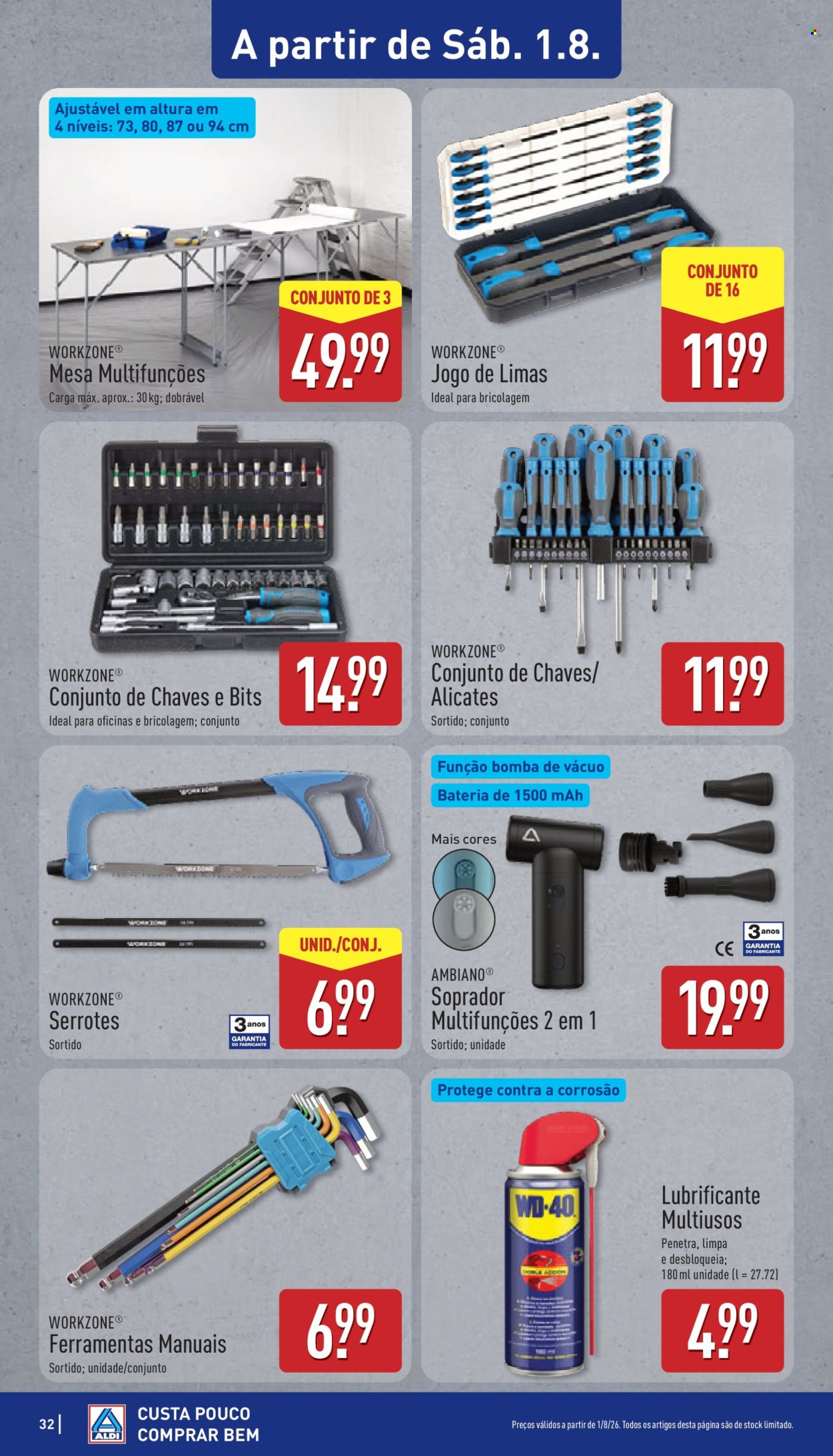Folheto Aldi - 27.7.2026 - 2.8.2026. Página 32