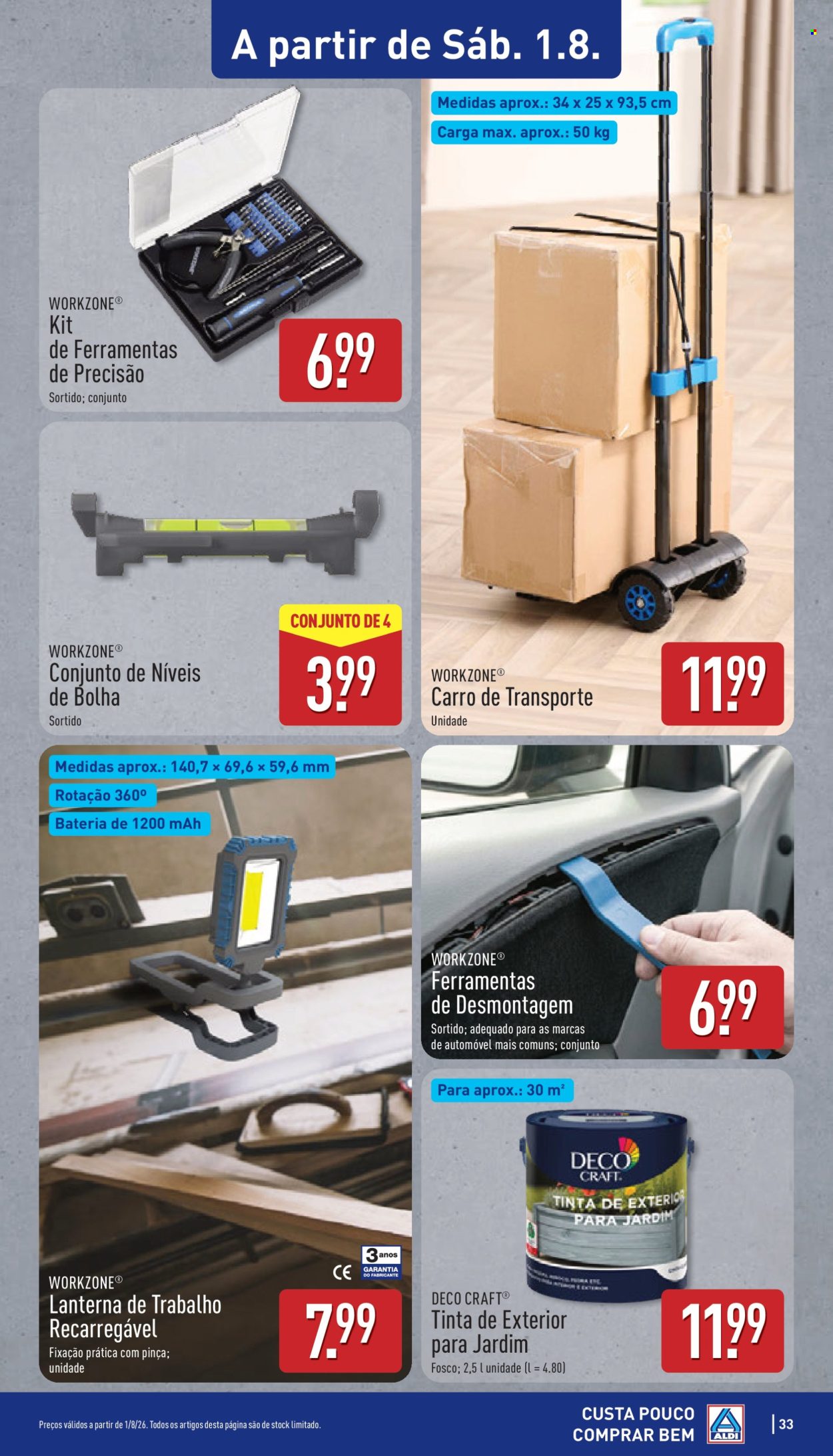 Folheto Aldi - 27.7.2026 - 2.8.2026. Página 33