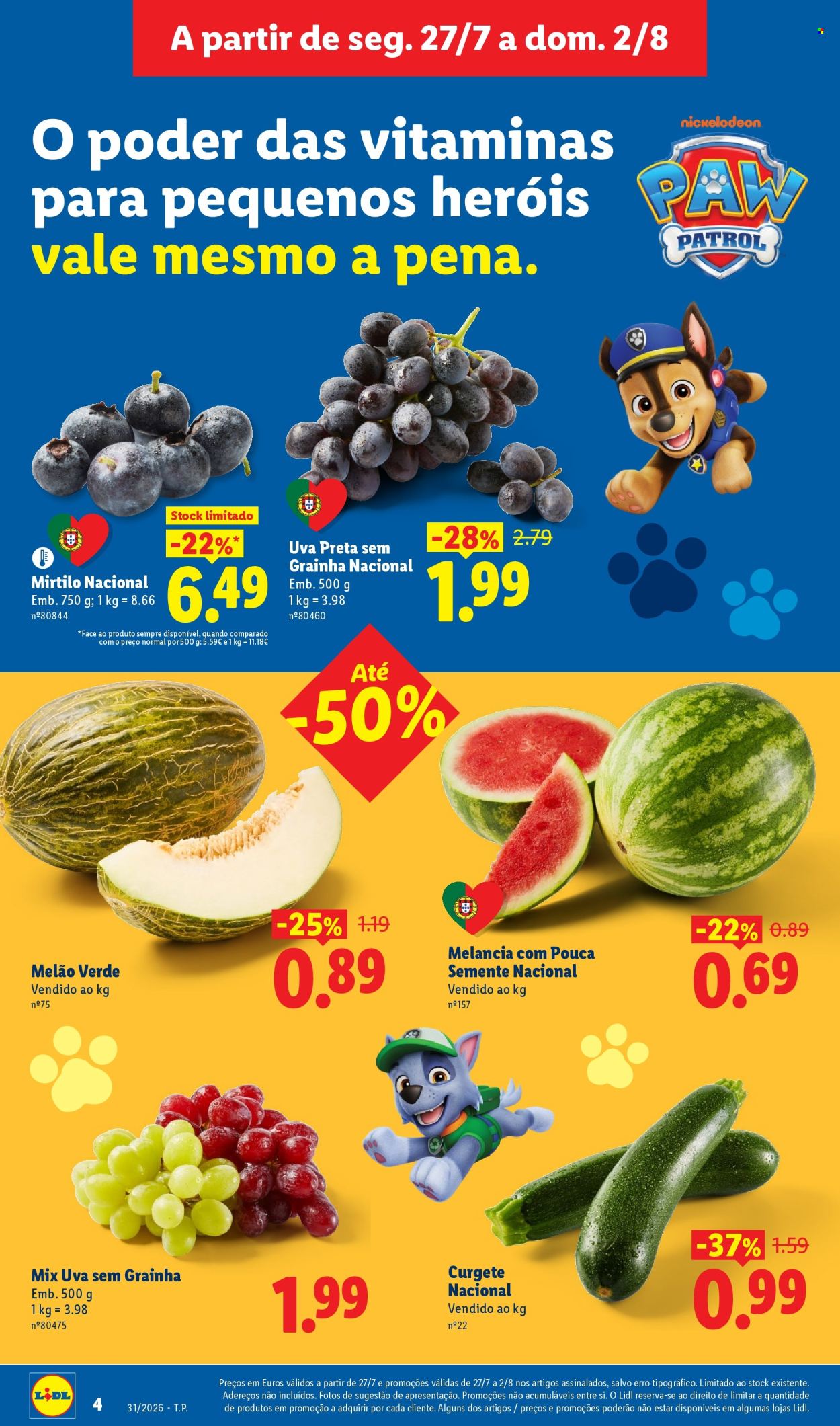 Folheto Lidl - 27.7.2026 - 2.8.2026. Página 4