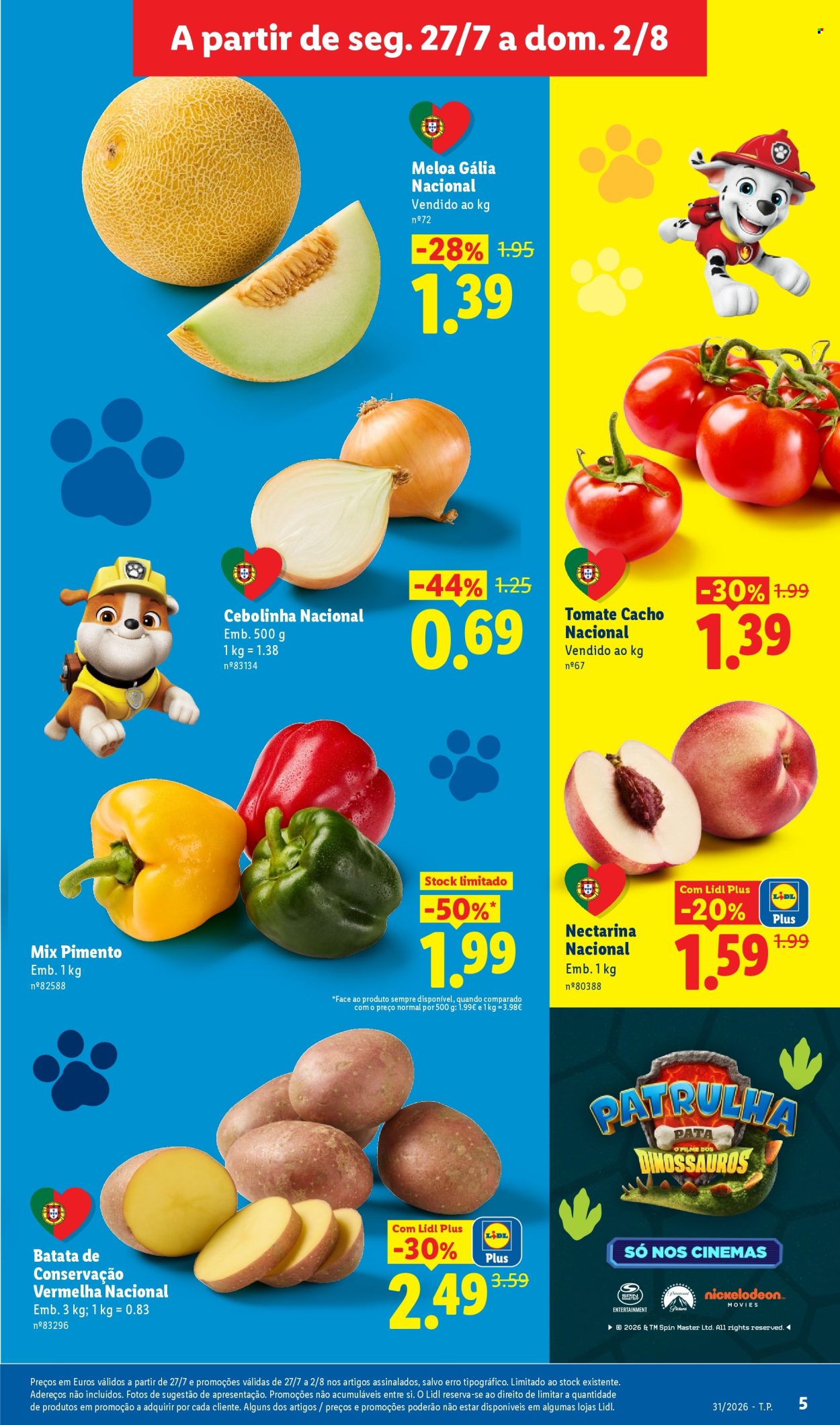 Folheto Lidl - 27.7.2026 - 2.8.2026. Página 5