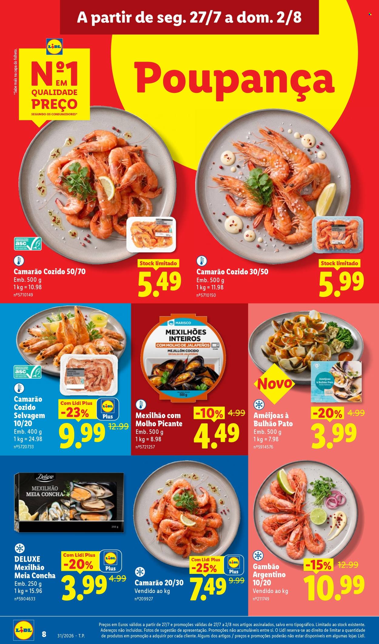 Folheto Lidl - 27.7.2026 - 2.8.2026. Página 8
