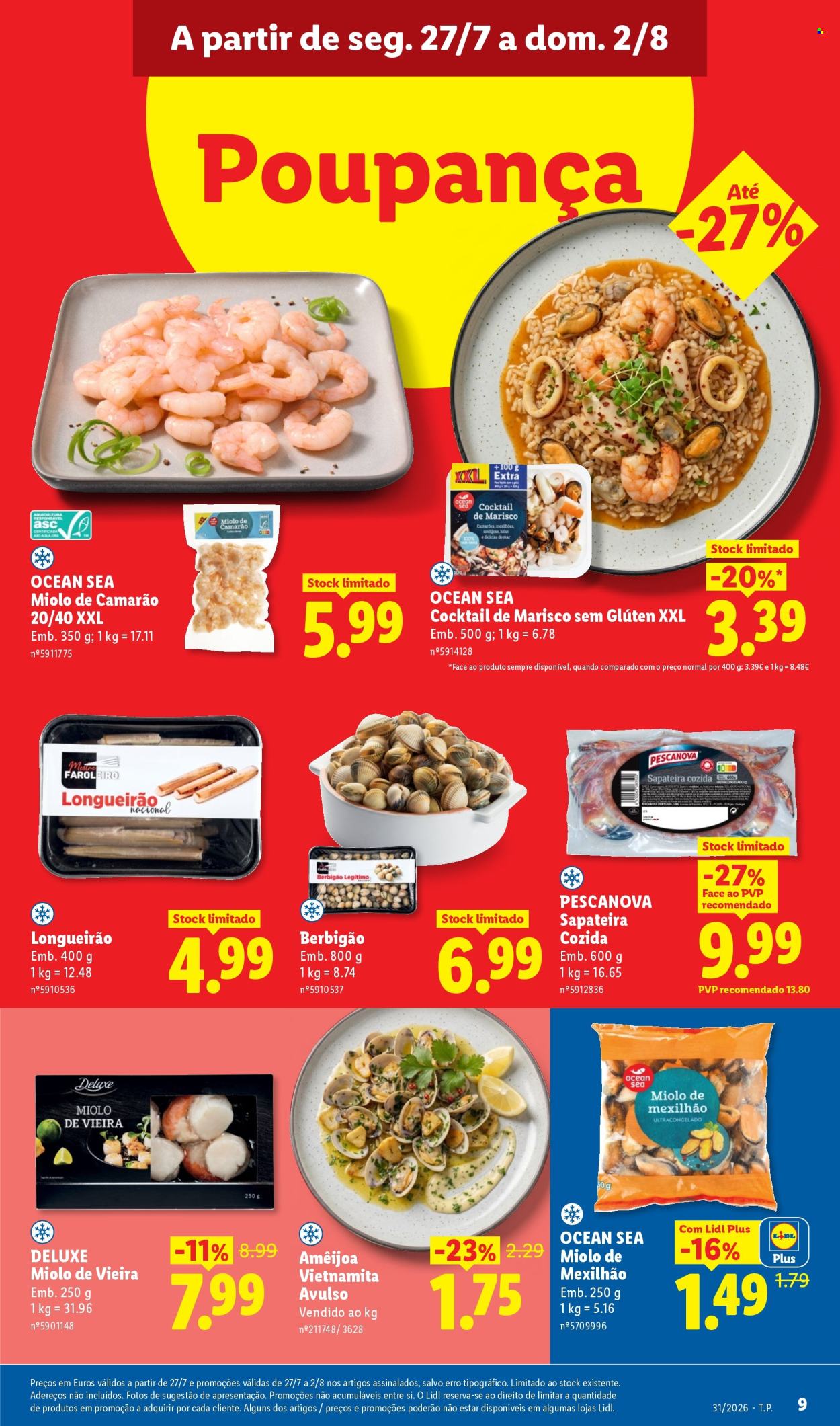 Folheto Lidl - 27.7.2026 - 2.8.2026. Página 9