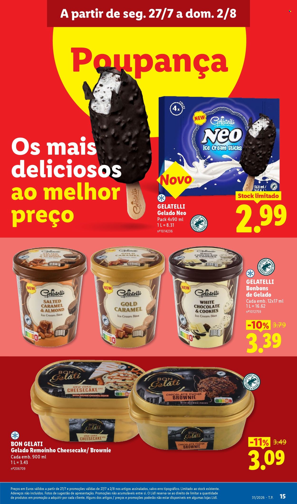 Folheto Lidl - 27.7.2026 - 2.8.2026. Página 15