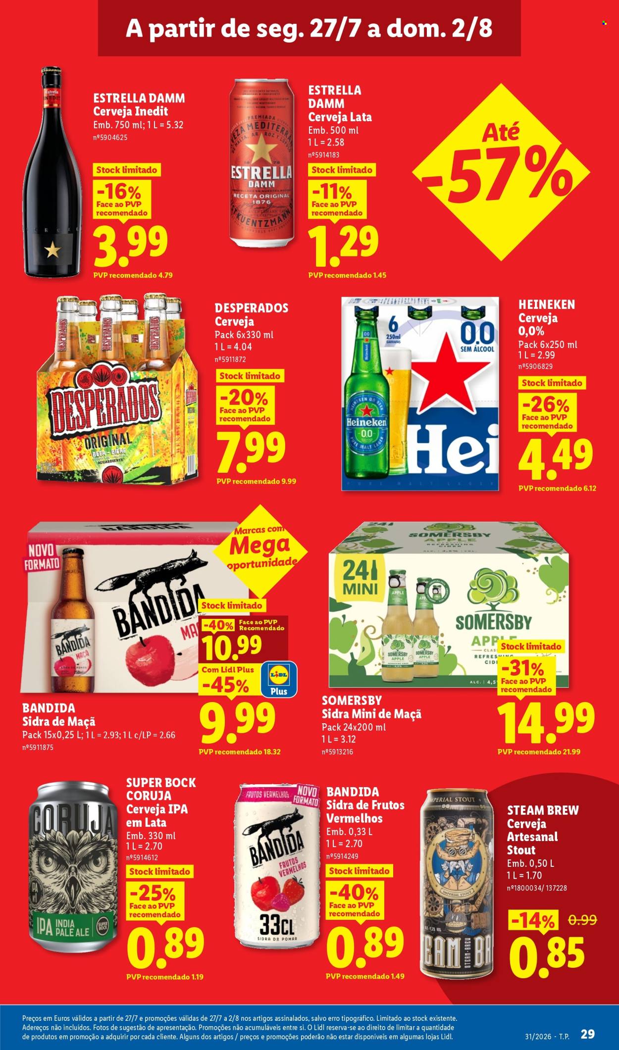 Folheto Lidl - 27.7.2026 - 2.8.2026. Página 29