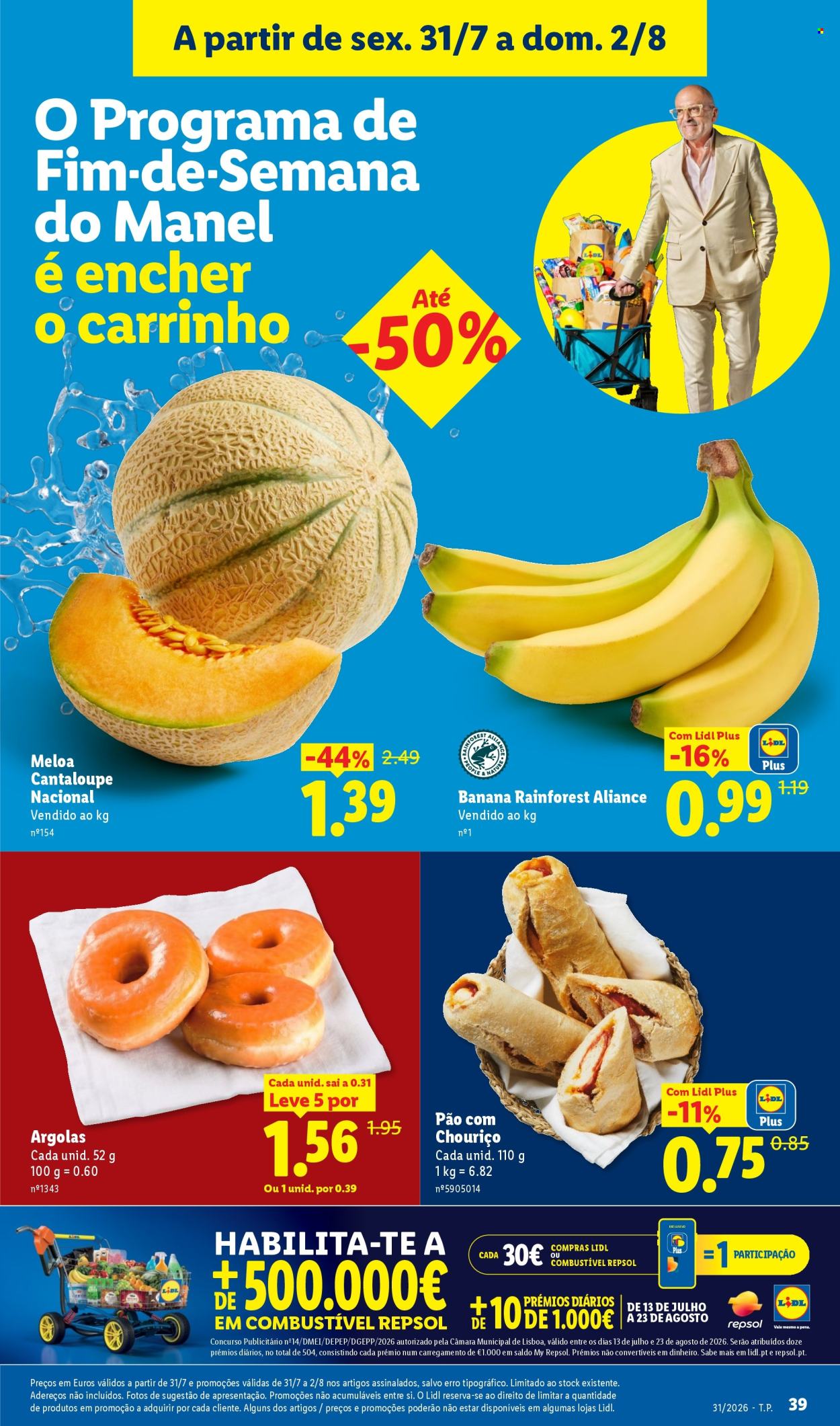 Folheto Lidl - 27.7.2026 - 2.8.2026. Página 39