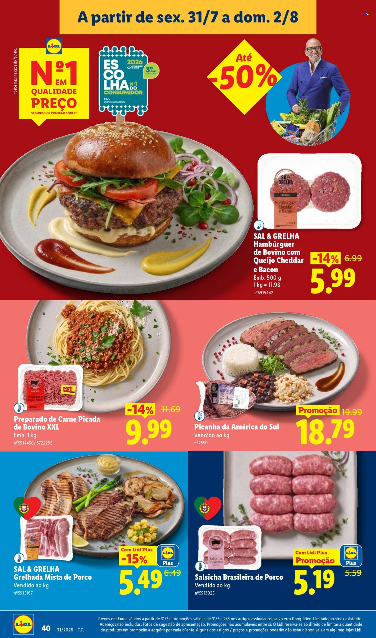 Folheto Lidl - 27.7.2026 - 2.8.2026. Página 40