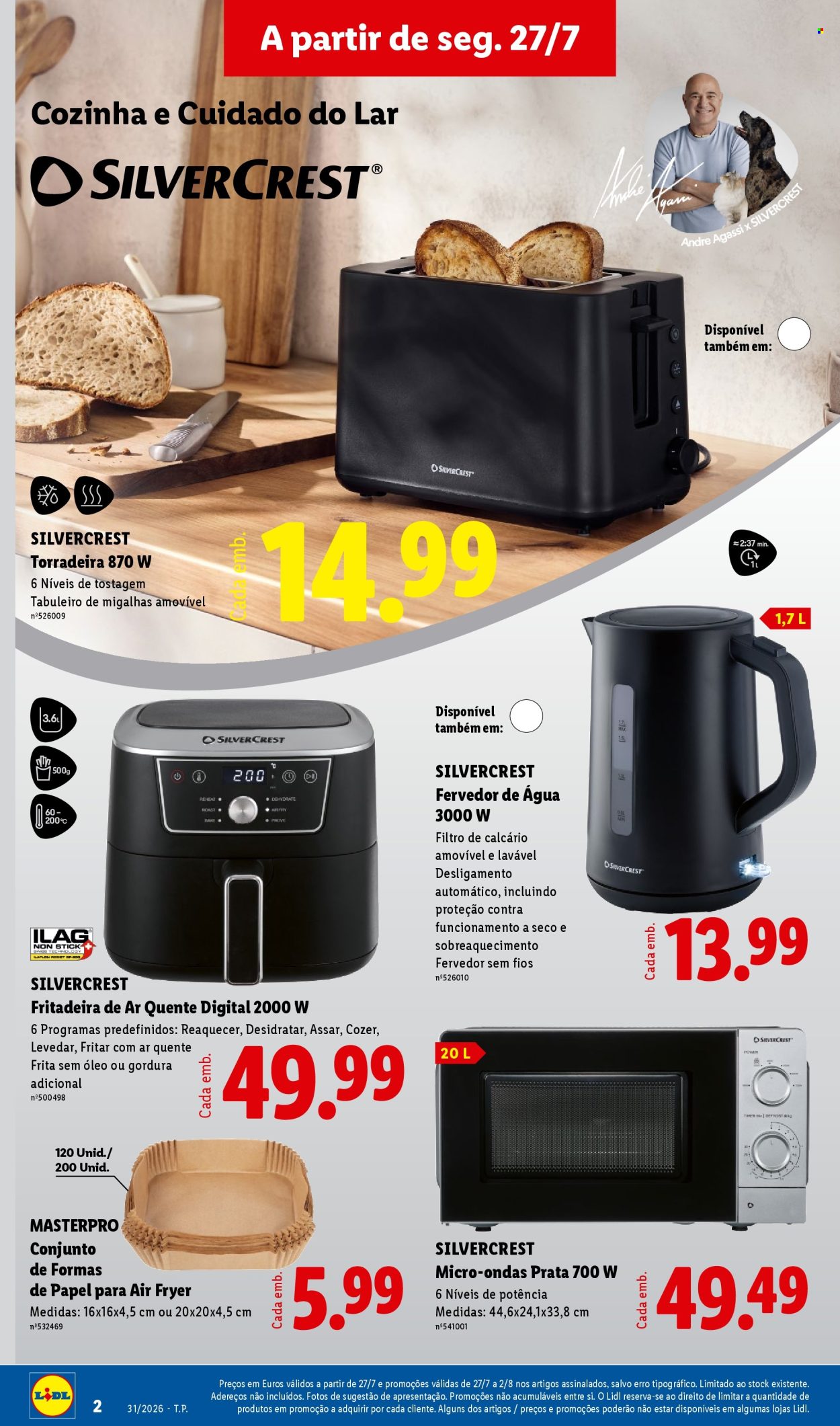 Folheto Lidl - 27.7.2026 - 31.7.2026. Página 2