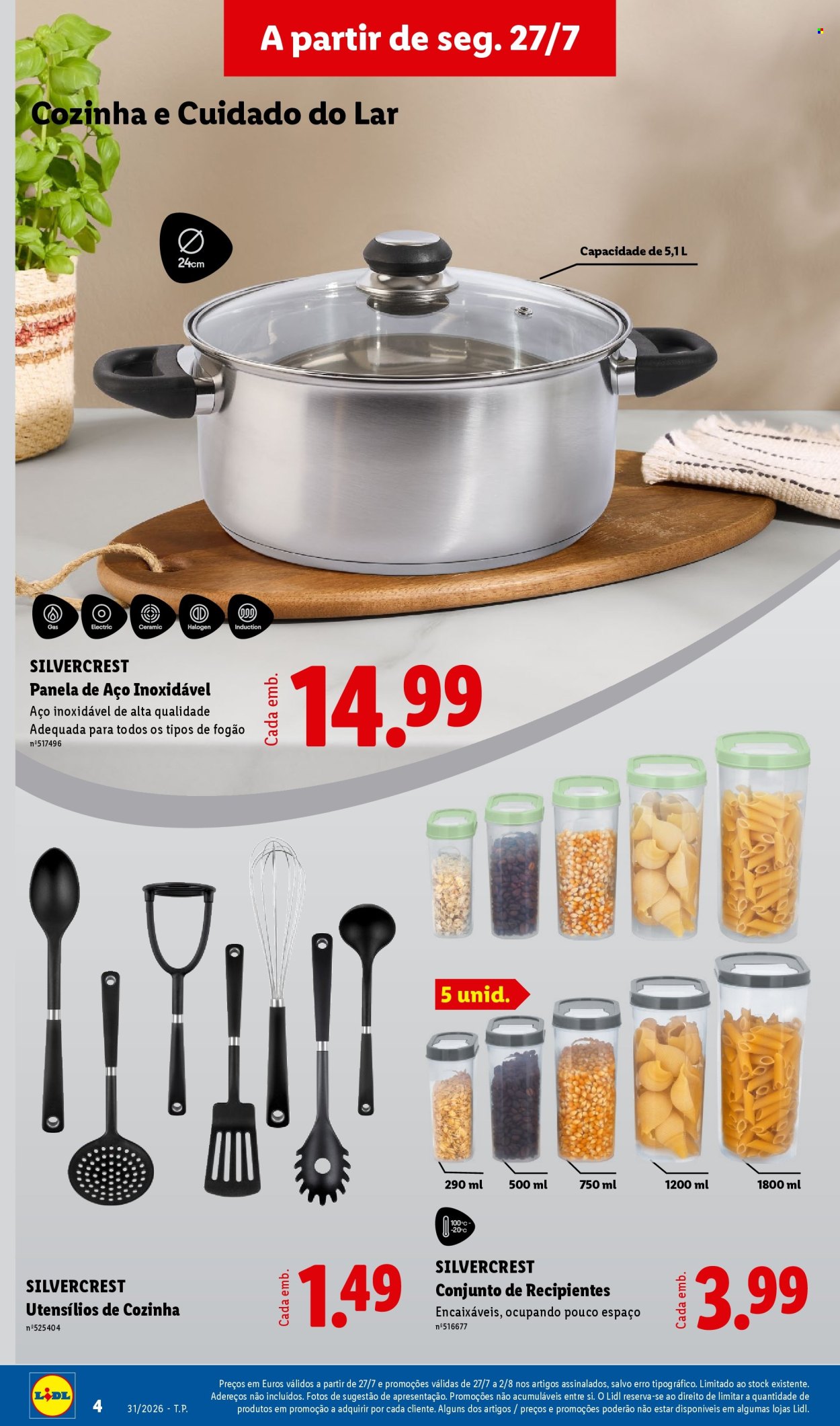 Folheto Lidl - 27.7.2026 - 31.7.2026. Página 4