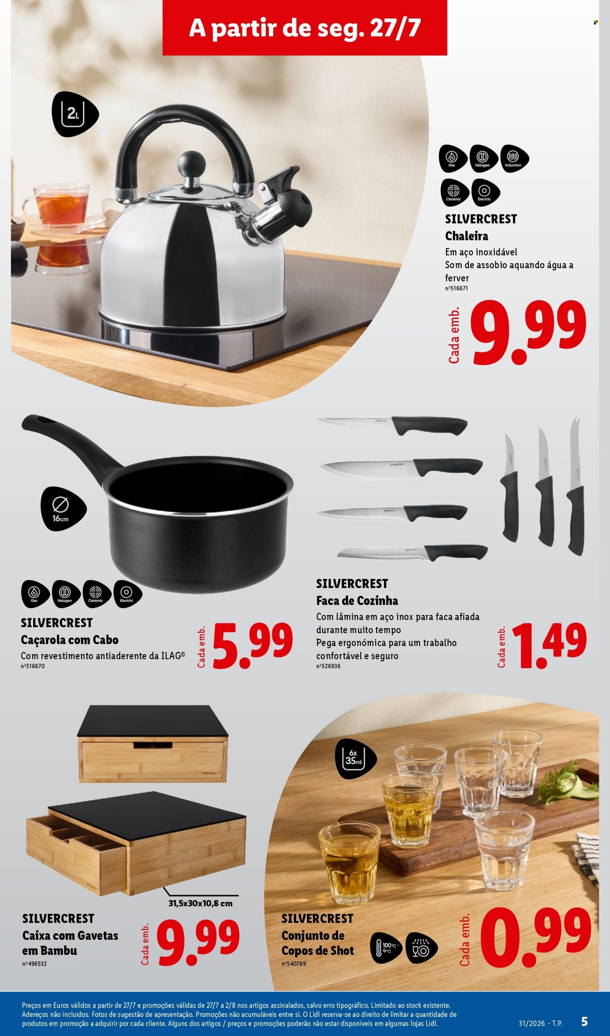 Folheto Lidl - 27.7.2026 - 31.7.2026. Página 5