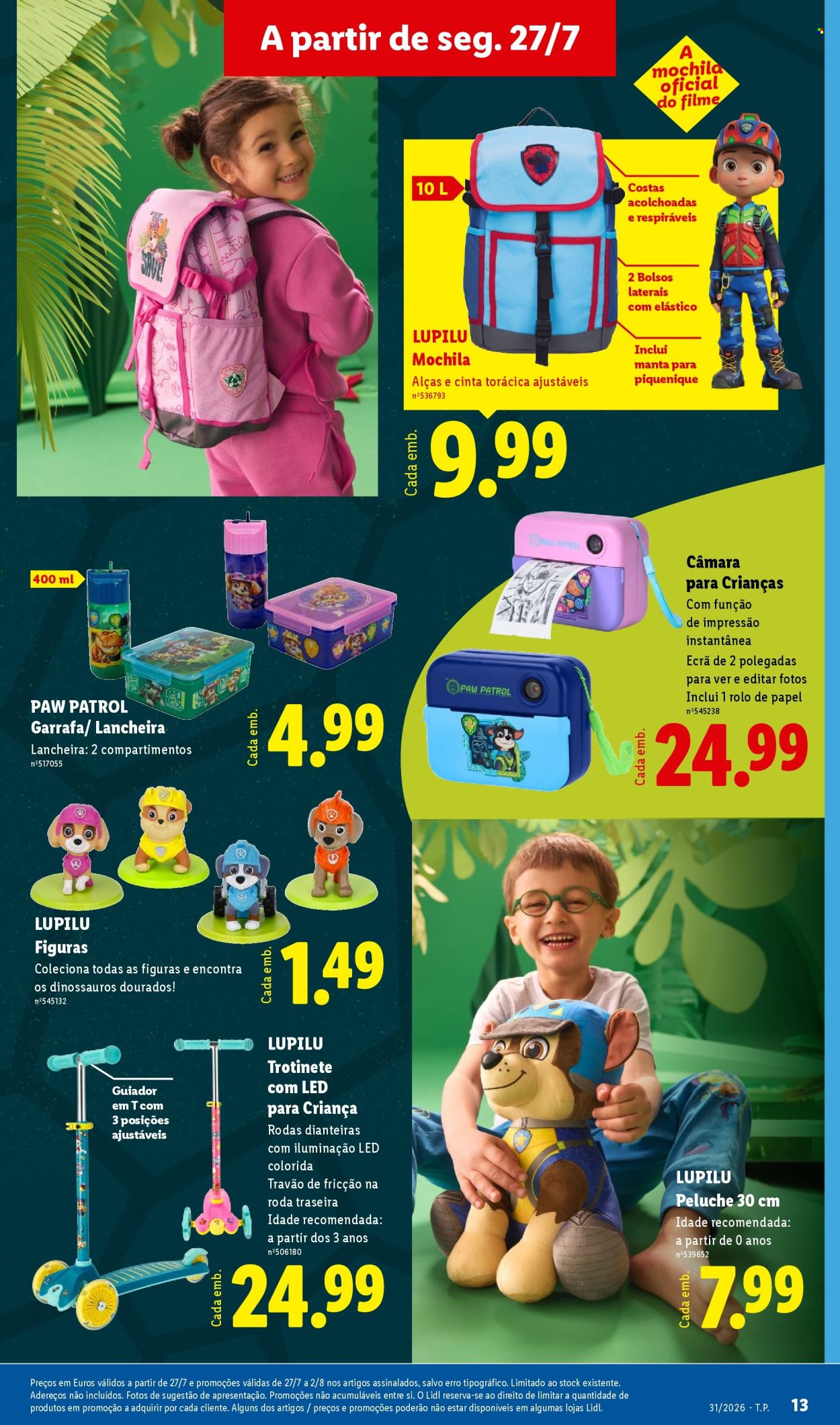 Folheto Lidl - 27.7.2026 - 31.7.2026. Página 13