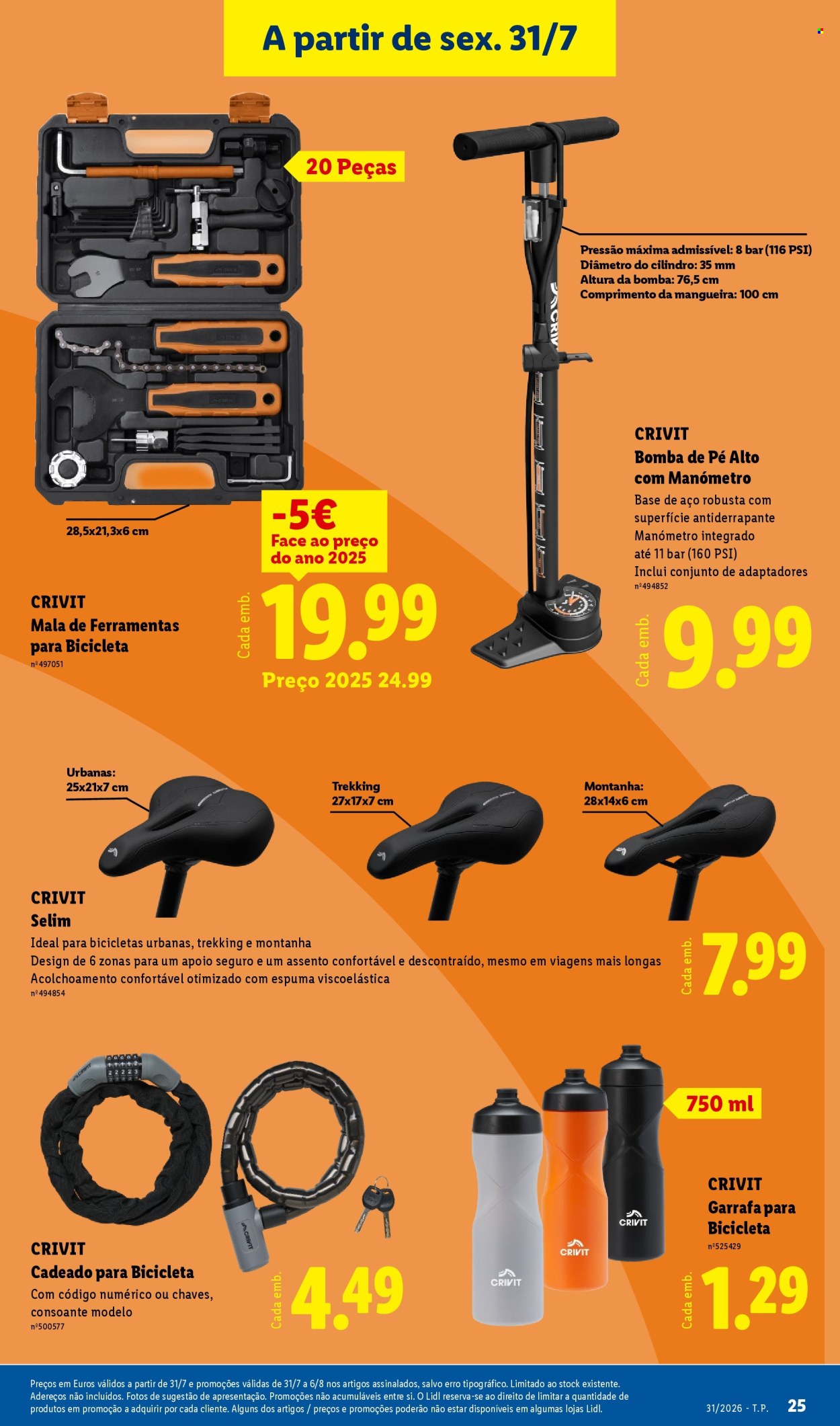 Folheto Lidl - 27.7.2026 - 31.7.2026. Página 25