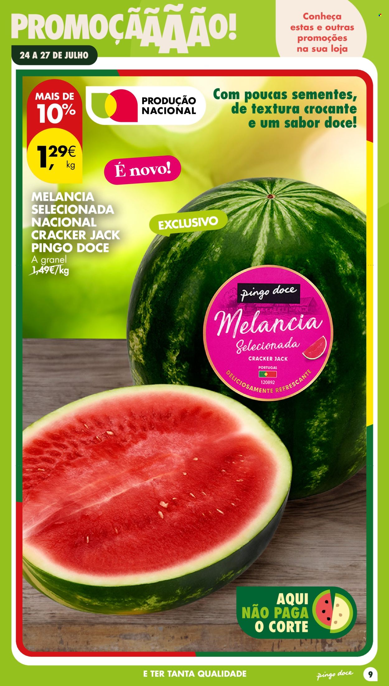 Folheto Pingo Doce - 24.7.2026 - 27.7.2026. Página 9