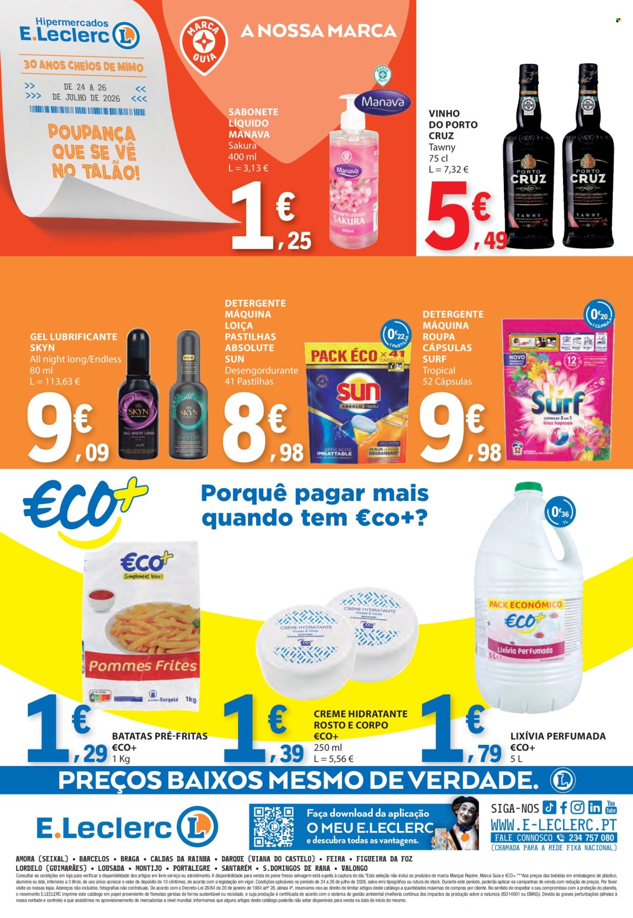 Folheto E.Leclerc - 24.7.2026 - 26.7.2026. Página 4