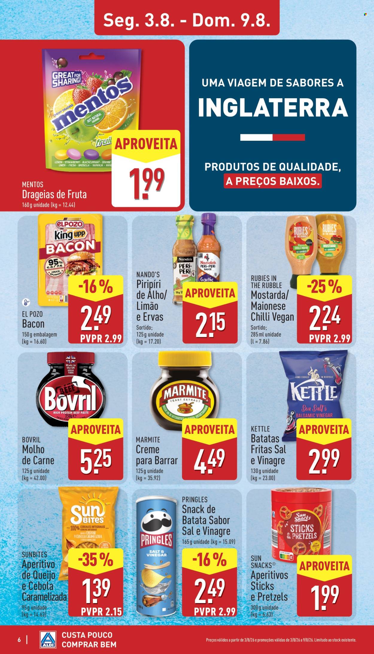 Folheto Aldi - 3.8.2026 - 9.8.2026. Página 6