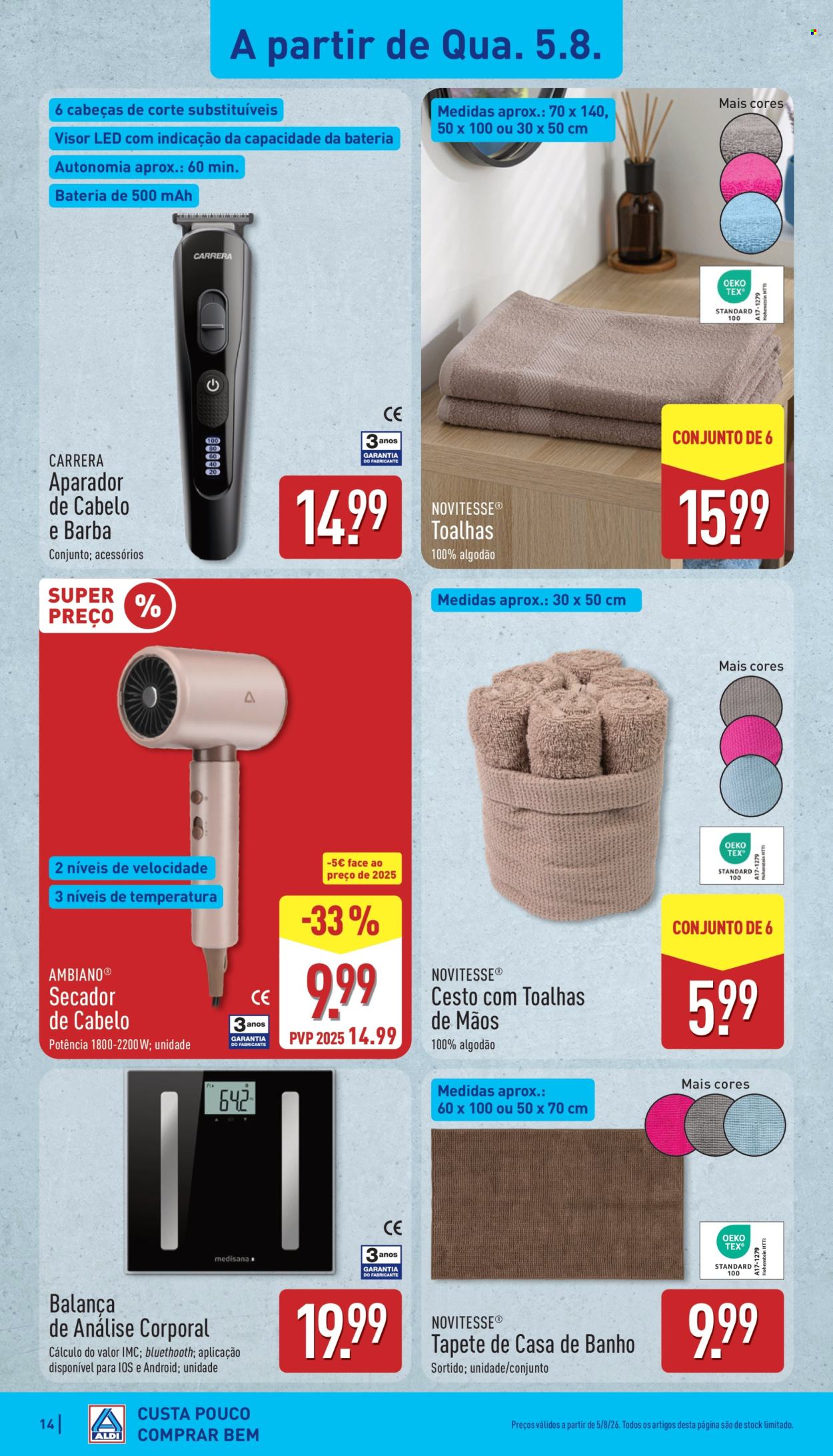 Folheto Aldi - 3.8.2026 - 9.8.2026. Página 14