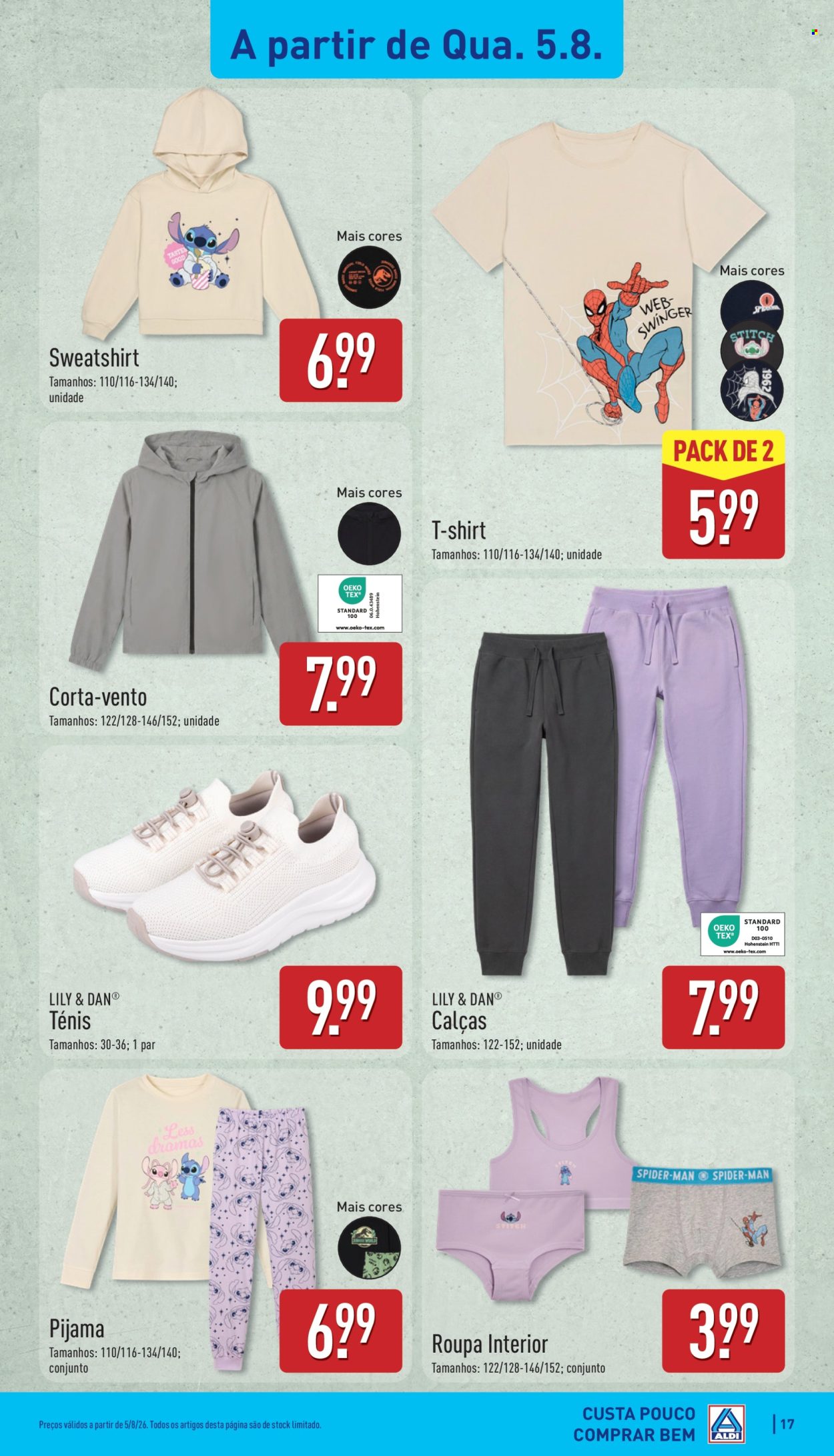 Folheto Aldi - 3.8.2026 - 9.8.2026. Página 17
