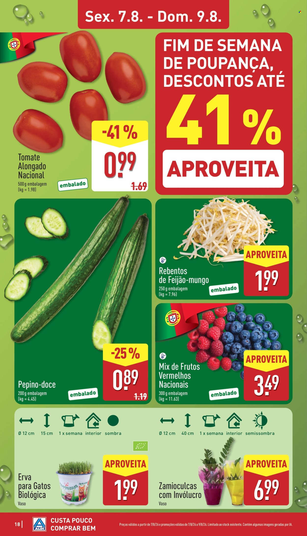 Folheto Aldi - 3.8.2026 - 9.8.2026. Página 18