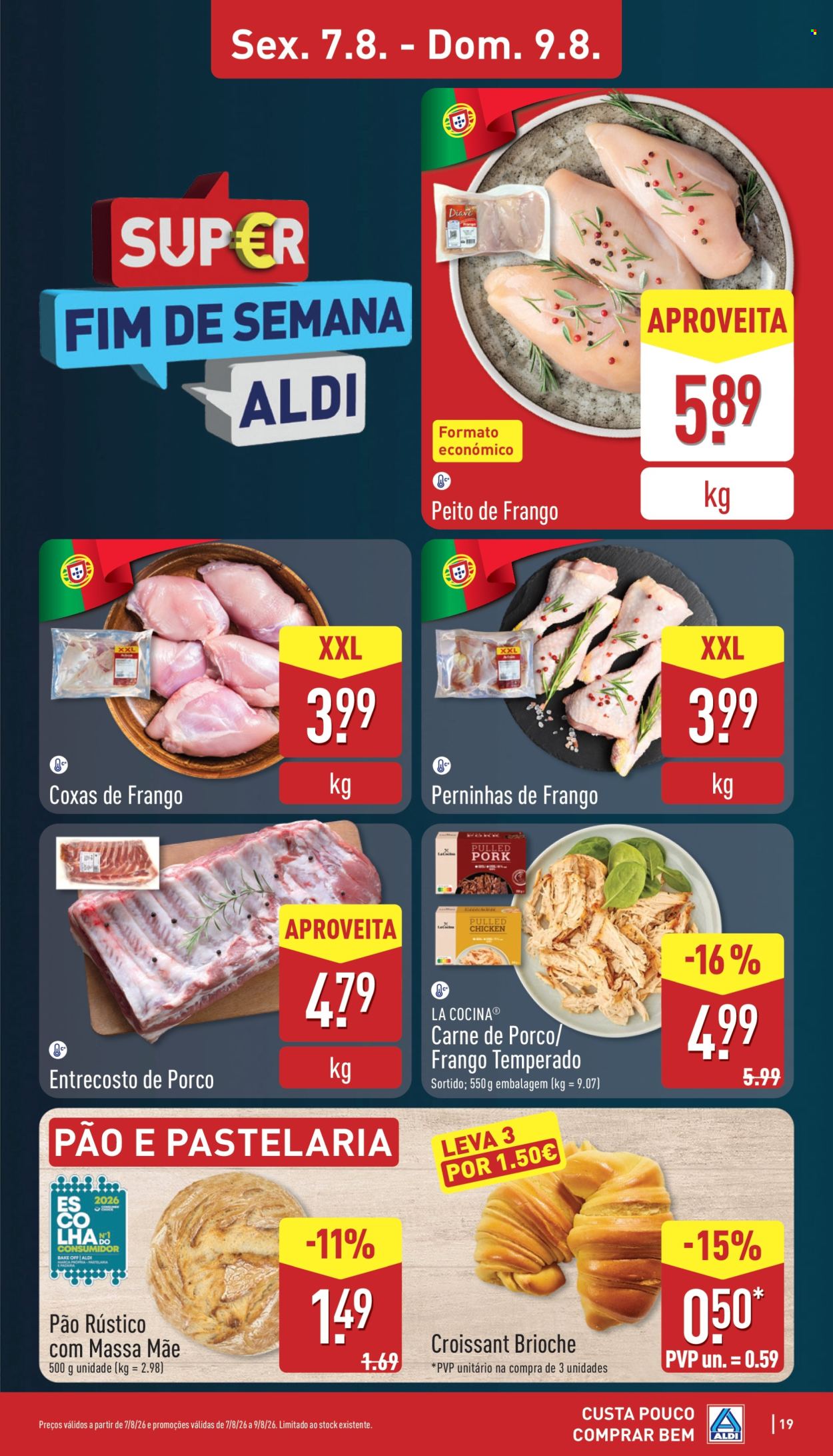 Folheto Aldi - 3.8.2026 - 9.8.2026. Página 19