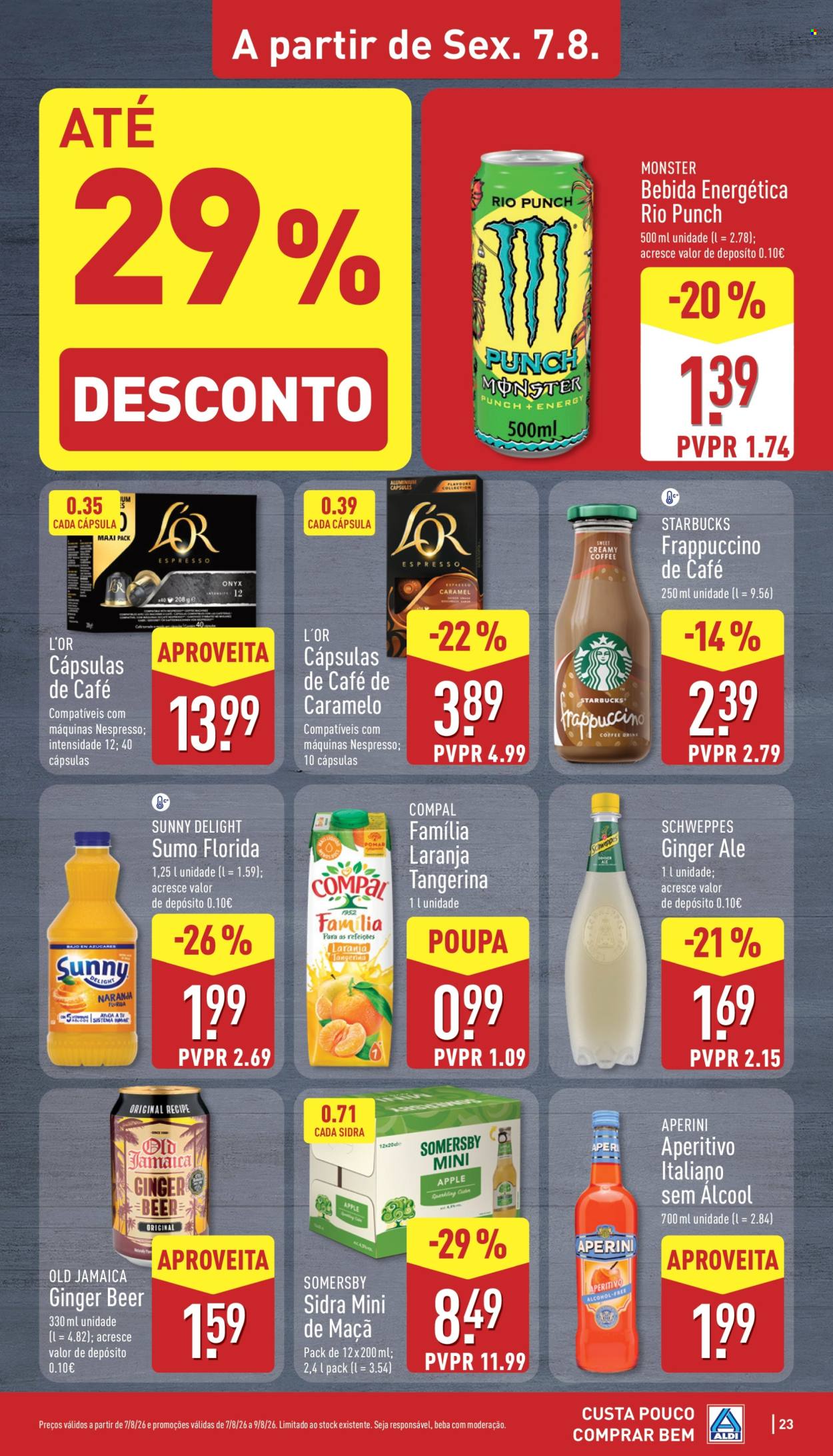 Folheto Aldi - 3.8.2026 - 9.8.2026. Página 23