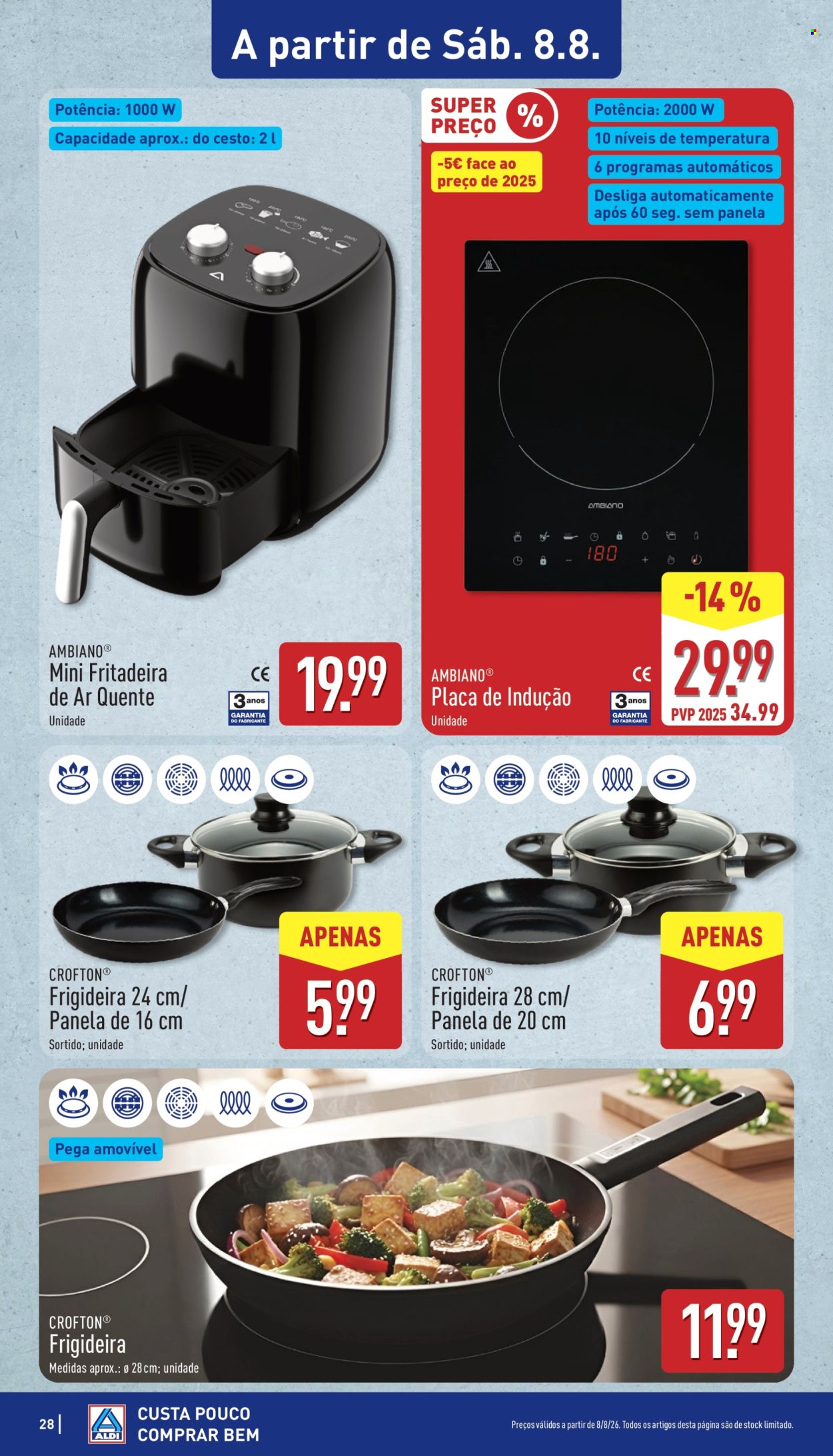 Folheto Aldi - 3.8.2026 - 9.8.2026. Página 28