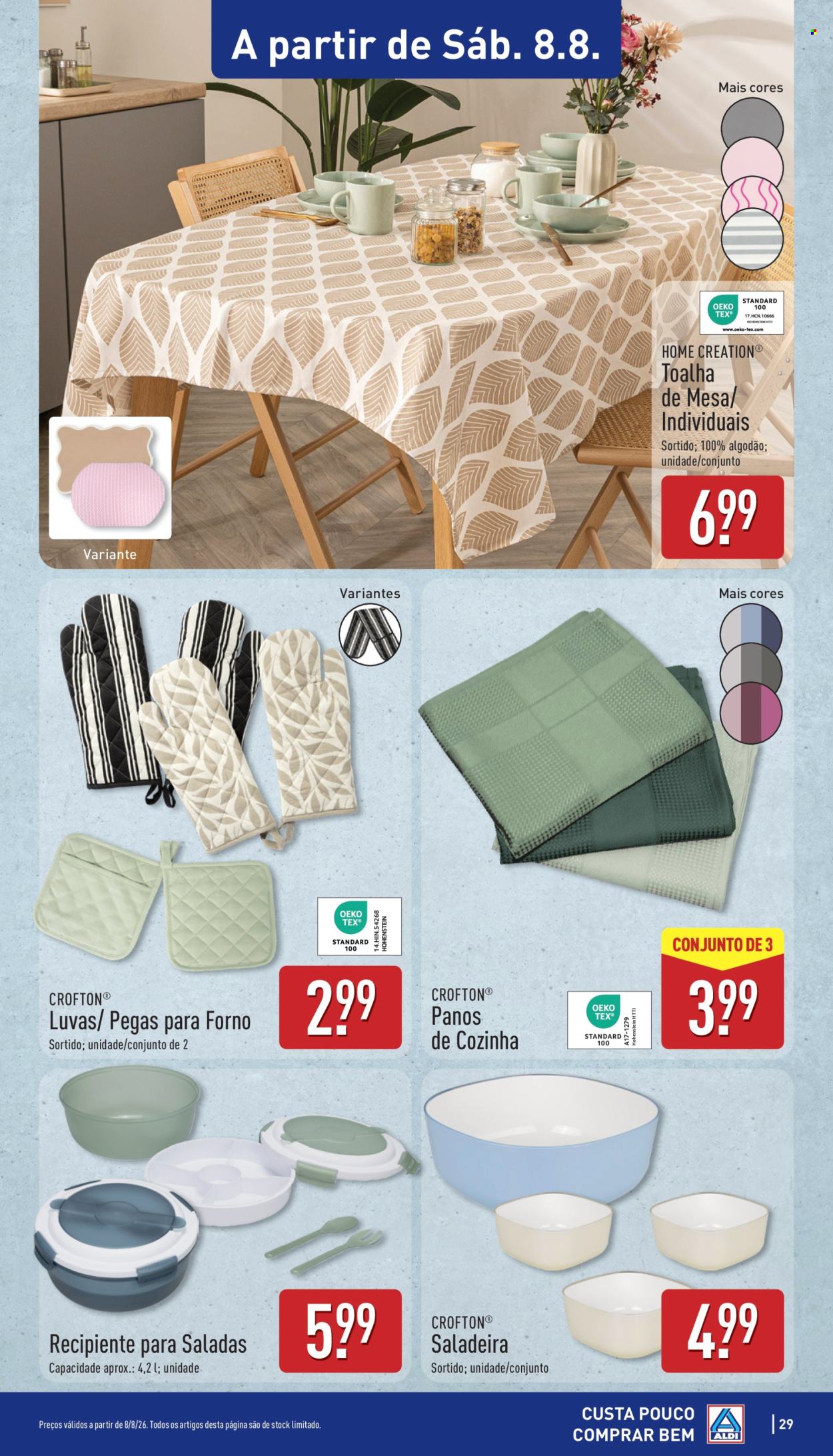 Folheto Aldi - 3.8.2026 - 9.8.2026. Página 29