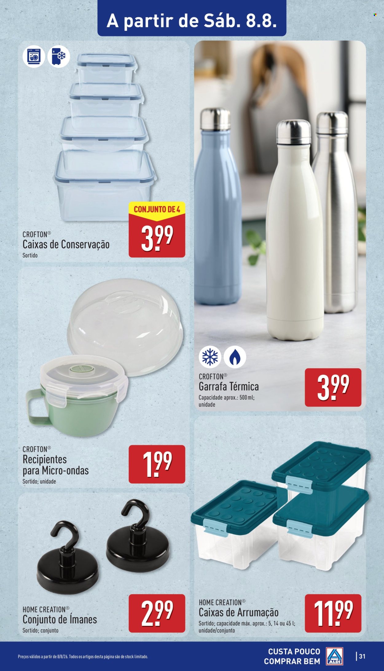 Folheto Aldi - 3.8.2026 - 9.8.2026. Página 31