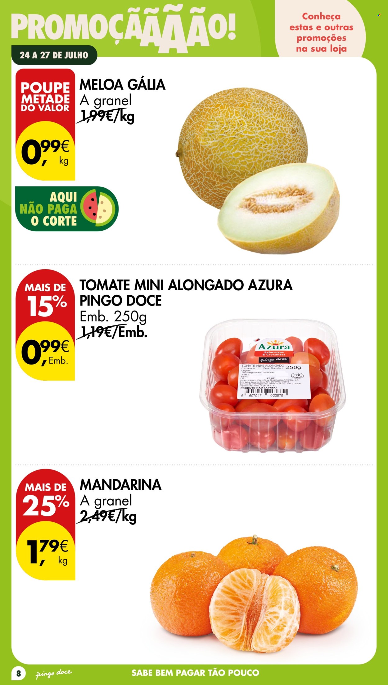 Folheto Pingo Doce - 24.7.2026 - 27.7.2026. Página 8