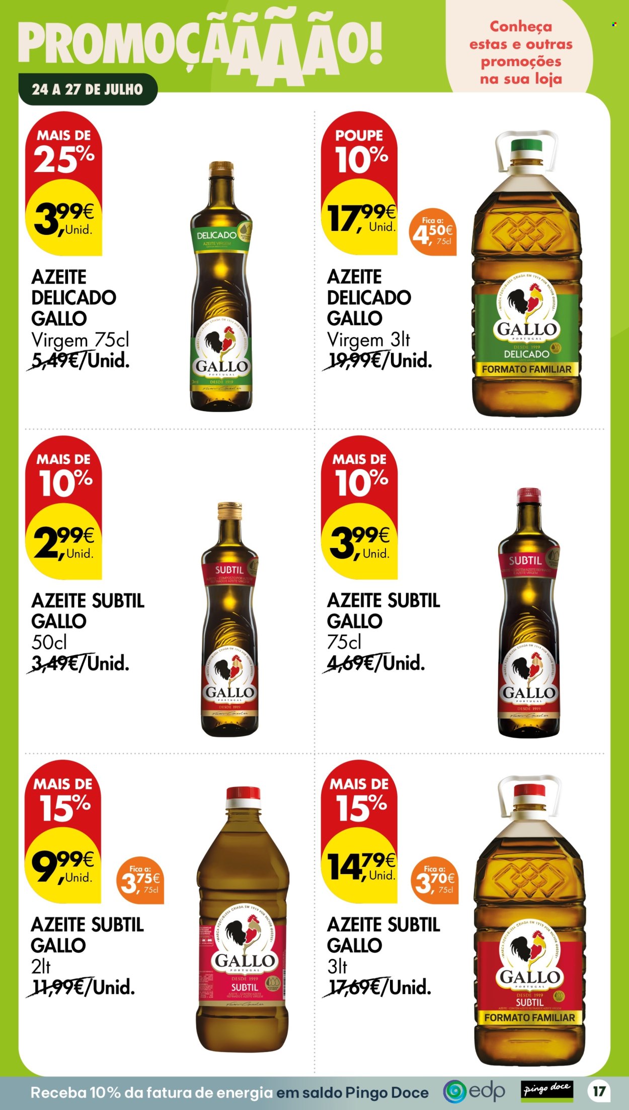 Folheto Pingo Doce - 24.7.2026 - 27.7.2026. Página 17
