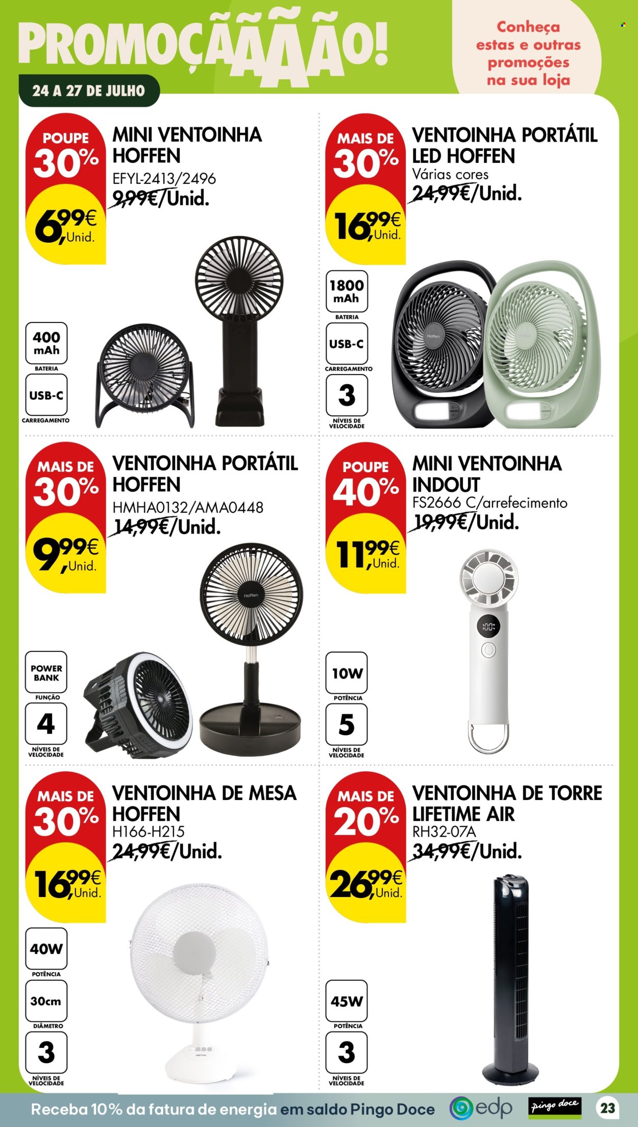 Folheto Pingo Doce - 24.7.2026 - 27.7.2026. Página 23